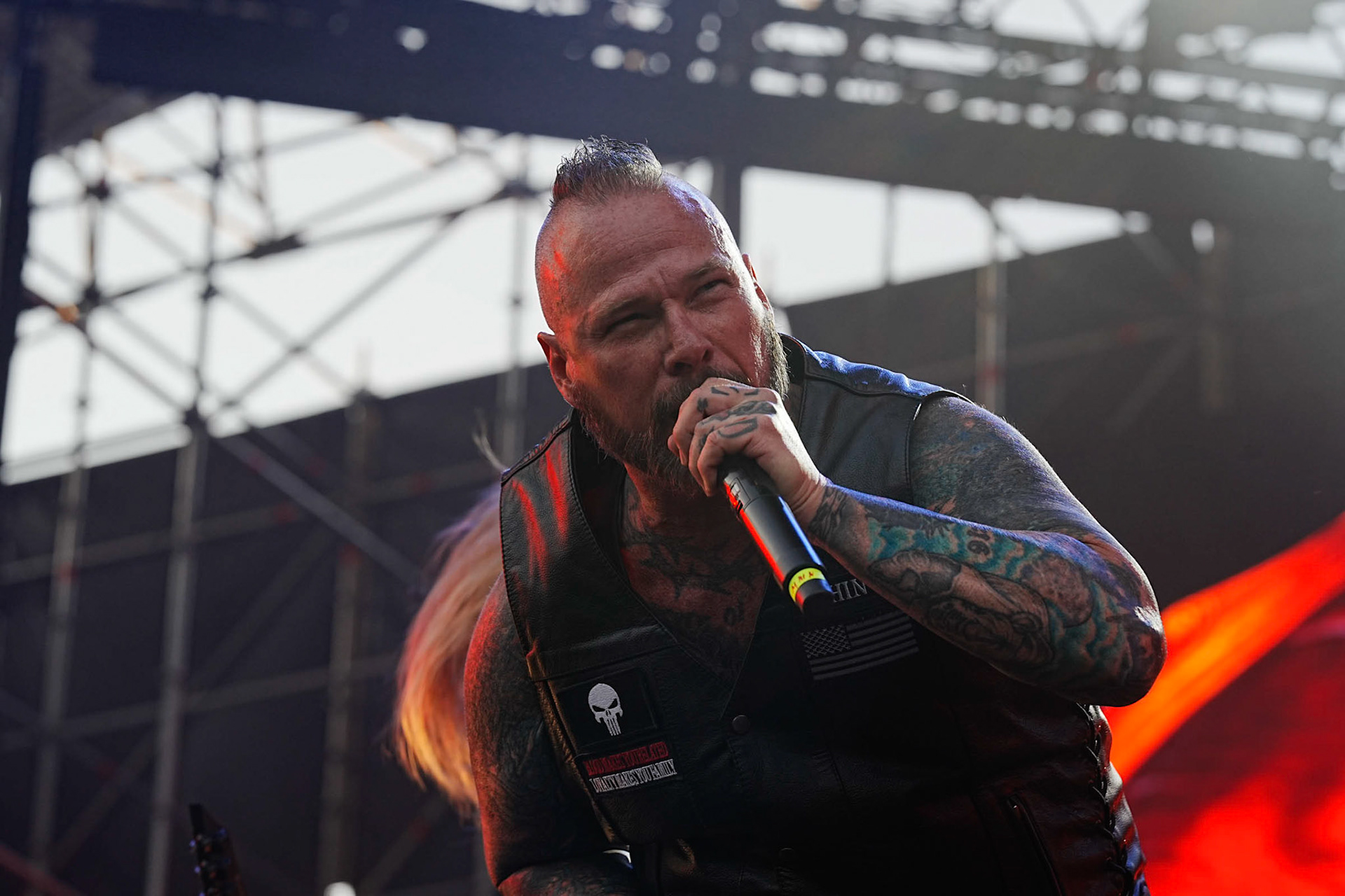 10.06.2023 Dark Angel trzeci dzien festiwaluMystic Festival 2023, Stocznia Gdanska fot. Andrzej Wasilkiewicz/Reporter