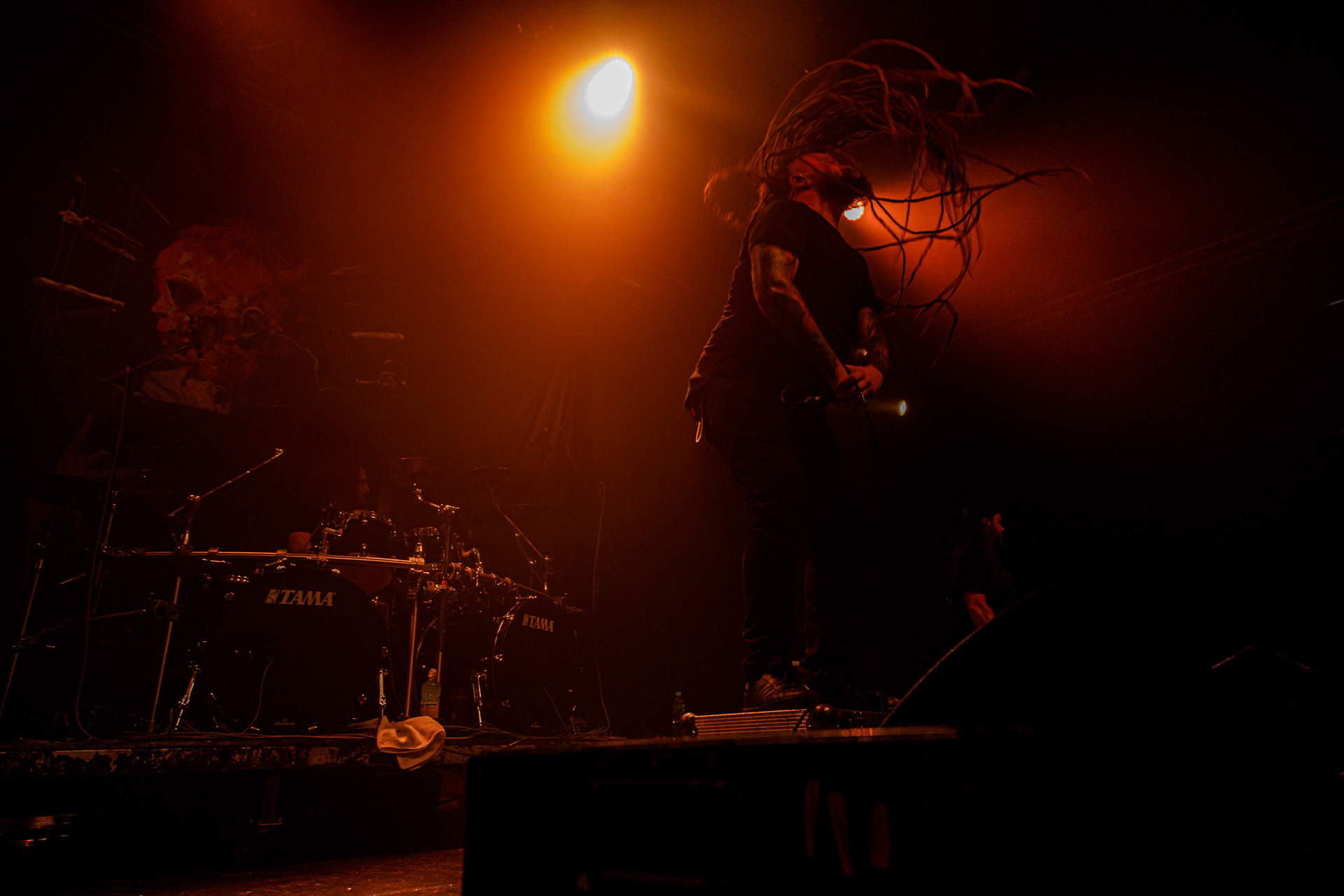 9.07.2022 Decapitated - Frozen Sun Fest 2022, Warszawa, klub Progresja, Mystic Production, Nuclear Blast,n/z Waclaw Vogg Kieltyka – gitara,n/z Rafal Rasta Piotrowski – wokal, n/z James Stewart - perkusja, n/z Pawel Pasek - bass,Fot. Andrzej Wasilkiewicz/Reporter