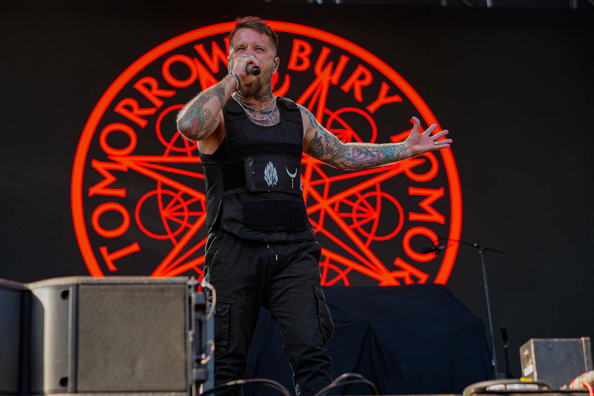 10.06.2023 Bury Tomorrow trzeci dzien festiwaluMystic Festival 2023, Stocznia Gdanska fot. Andrzej Wasilkiewicz/Reporter