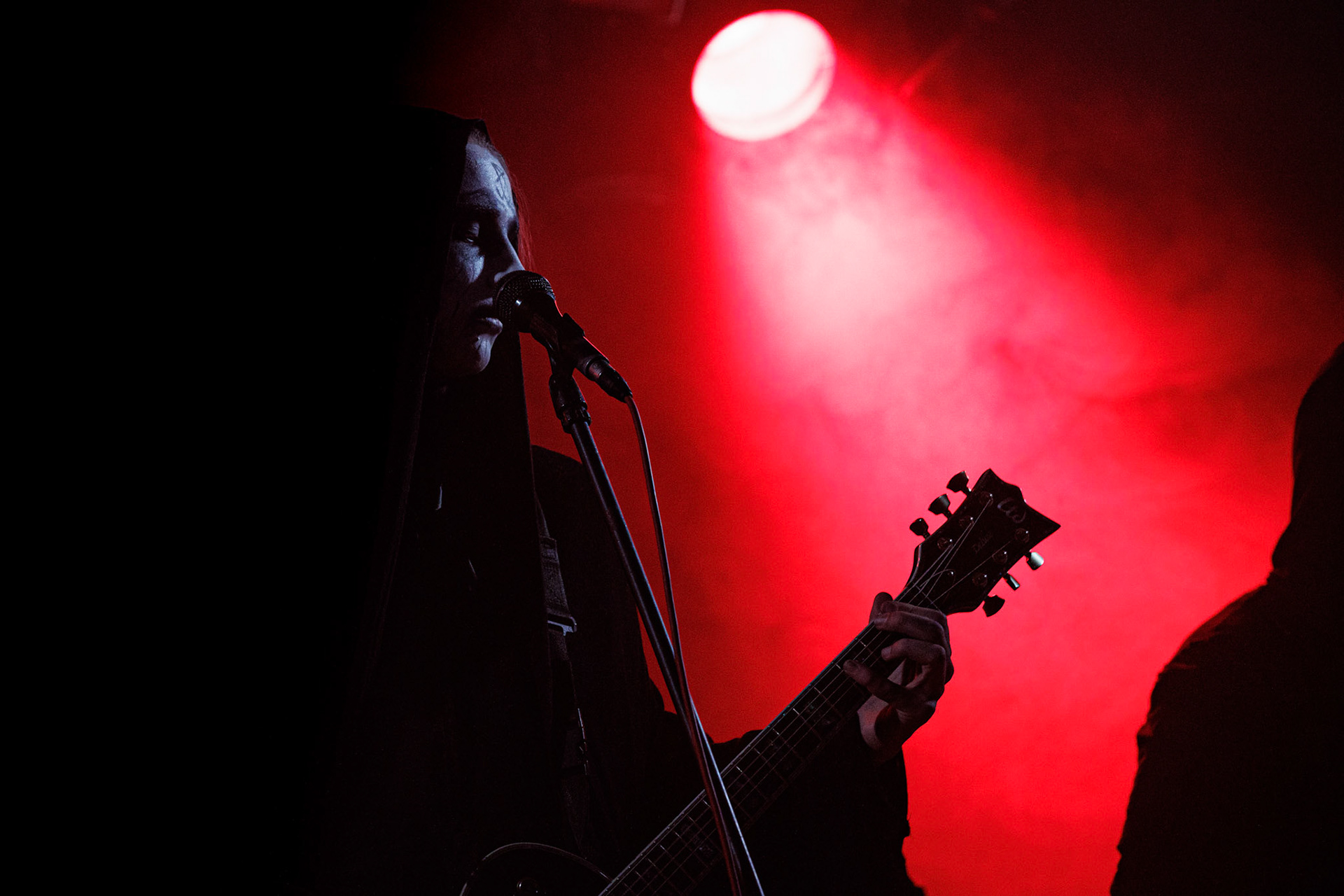 Amalekim blackmetal, pure black metal.Koncert Czwarta Fala MMXXII klub VooDoo Warszawa.Fot. Andrzej Wasilkiewicz/kaziq.com