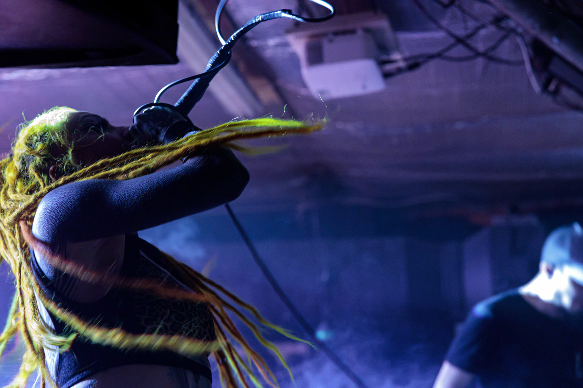 25.04.2022 Infected Rain- koncert warszawska Hydrozagadka, Infected Rain, moldawski nu metal, nu metalcore,Zespol wokalistki Eleny Cataraga, Elena  "Lena Scissorhands" Cataraga - vocals, Ecdysis By Night Tour 2022 produkcja Knock Out Productionsfot. Andrzej Wasilkiewicz/Reporter