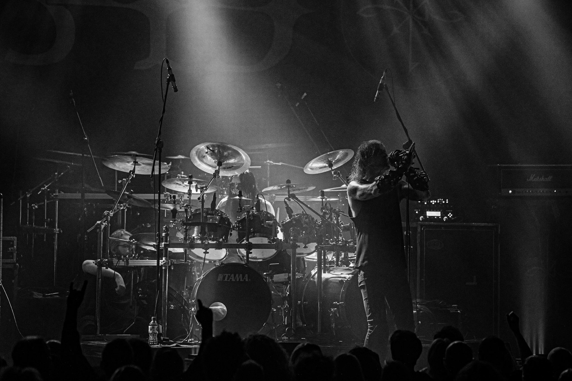 1349 - Outstrider European Tour 2020. Norwegian - black metal. Norweski bezlitosny i bezkompromisowy black metal. Koncert w Warszawskiej Progresji, Knock Out Productions.
fot. Andrzej Wasilkiewicz/Reporter