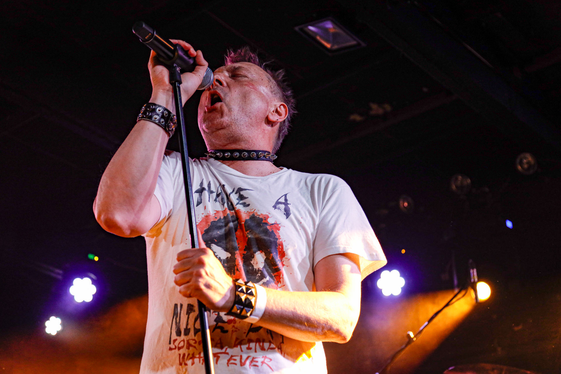 25.08.2022 TZN Xenna - warszawska grupa punkowa z frontmenem Krzysztofem Zygzakiem Chojnackim przed warszawskim koncertem The Exploited.fot. Andrzej Wasilkiewicz/Reporter