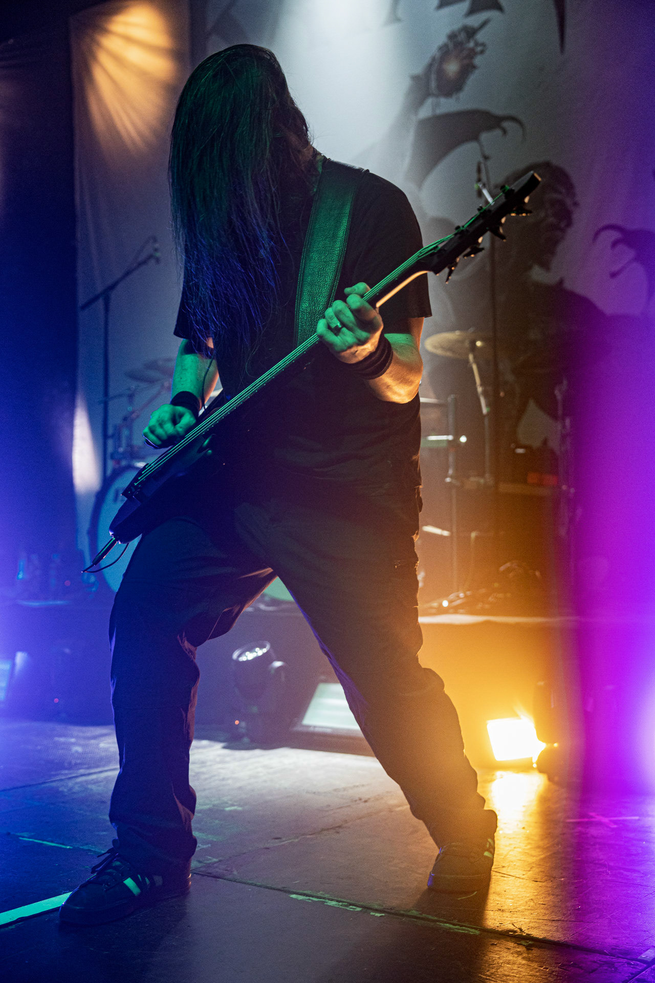 14.04.2023 Kataklysm - kanadyjski melodic death metal. Knock Out Productions, klub Progresja Warszawa. fot. Andrzej Wasilkiewicz/kaziq.com