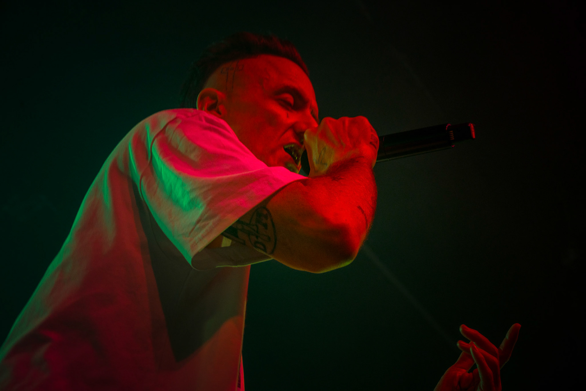 2024.04.08 Die Antwoord - REANIMATED! Warszawa - Klub Stodoła, Live Nation Polska, fot. Andrzej Wasilkiewicz/kaziq.com