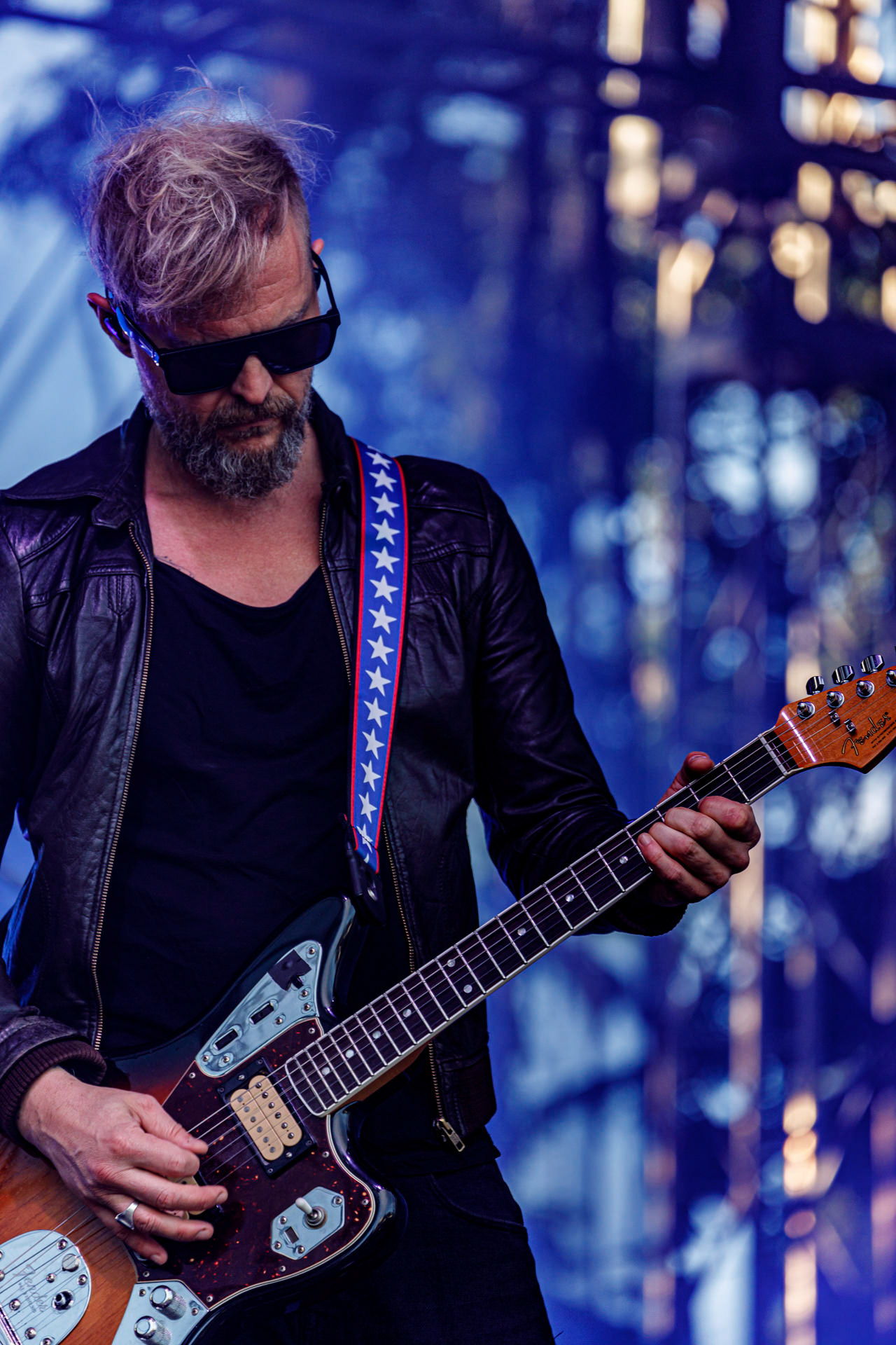 10.07.2022 Organek -  Antyfest Antyradia 2022 - Warszawa, letnia scena klubu Progresja. Tomasz Organek – gitara, wokal,Adam Staszewski – gitara basowa,Robert Markiewicz – perkusja,Tomasz Lewandowski – instrumenty klawiszowe,Rock alternatywny.fot. Andrzej Wasilkiewicz/Reporter