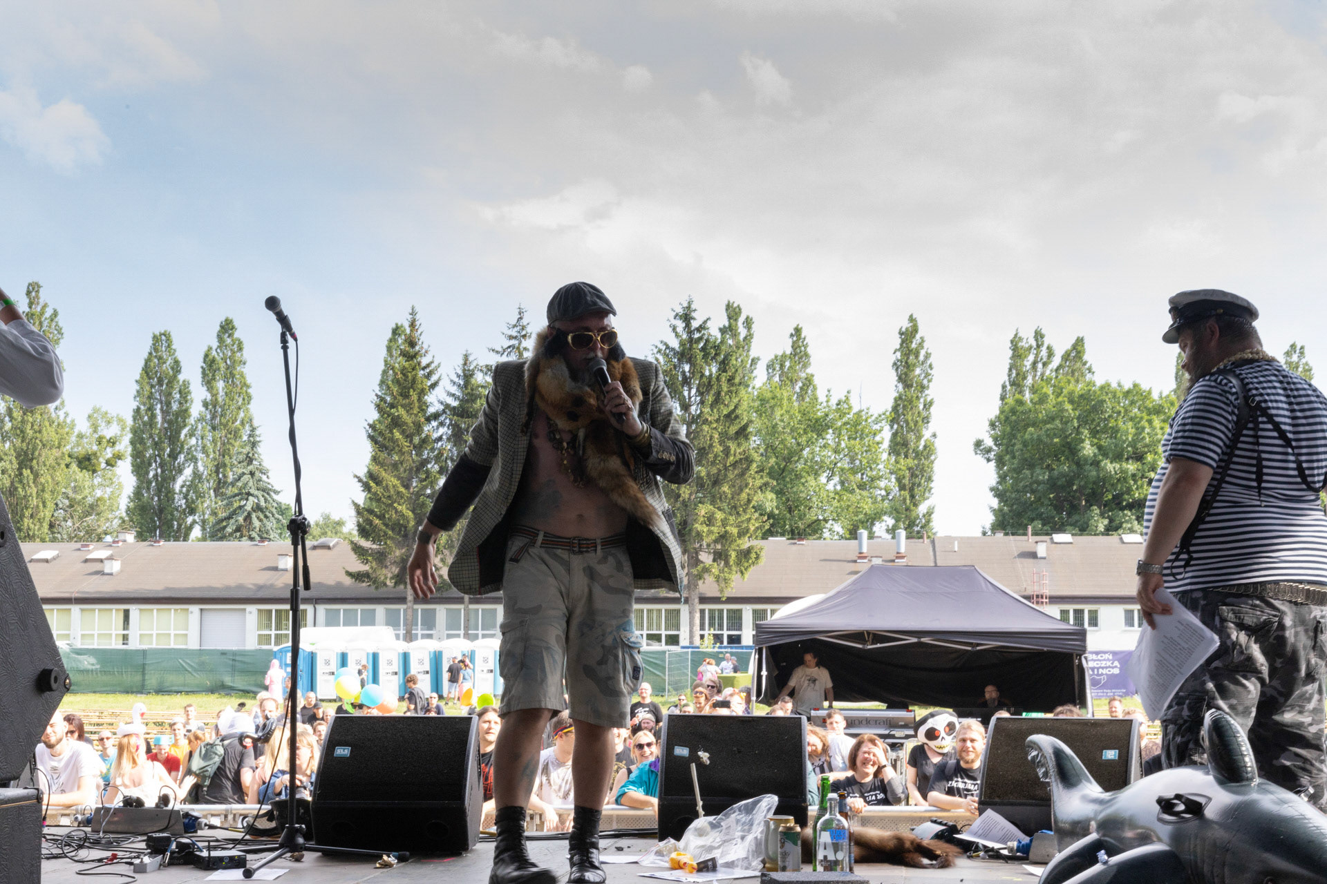 The Novorodkens i Hacrmistrz Gruczol- koncert Zacieralia w warszawskiej Progresji.Gramy Do Woli - Warszawa, Progresja.Fot. Andrzej Wasilkiewicz/Reporter