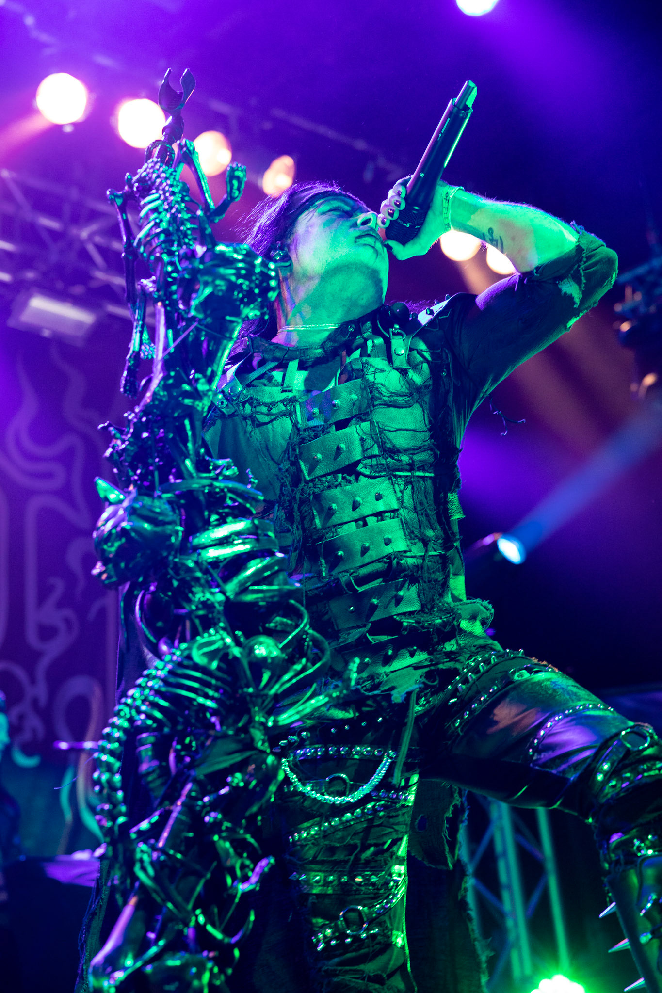 CRADLE OF FILTH - UK. black metal, metal symfoniczny, metal gotycki,
Dani Filth - Vocals,
Martin Skaroupka - Drums, Keyboards and Orchestrations,
Daniel Firth - Bass,
Richard Shaw - Guitar,  
Ashok - Guitar,  
Lindsay Schoolcraft - Narrative vocals,
Nuclear Blast Records
Knockoutprod
fot. Andrzej kaziq Wasilkiewicz/Reporter