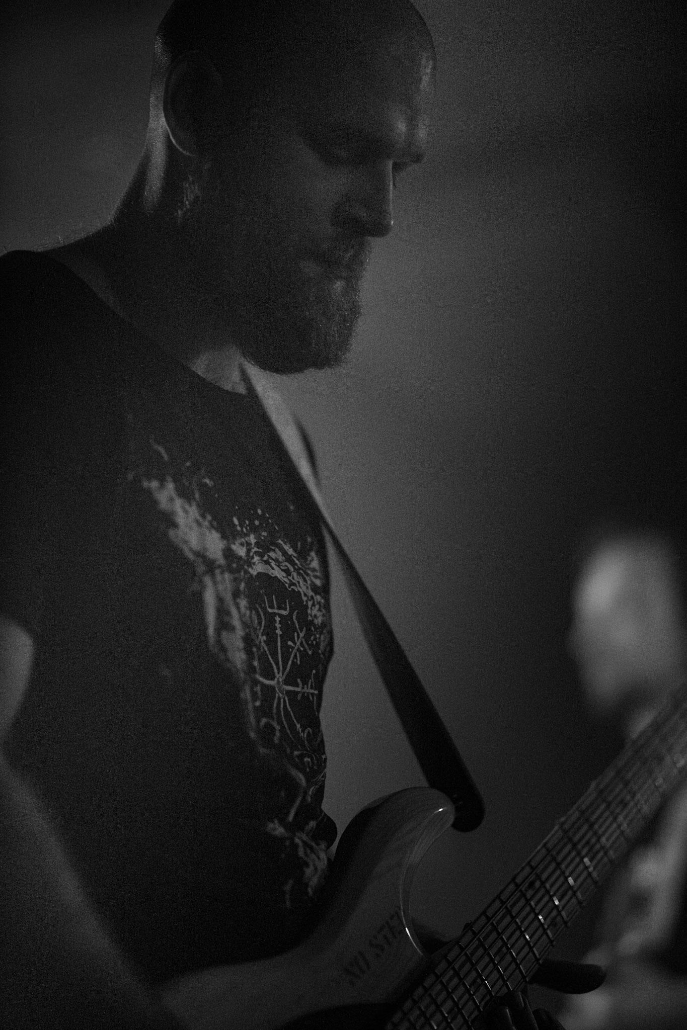 Koncert 4dots - 20.12.2019 Warszawa Klub Pogłos, n/z K. Stankiewicz bass, Post something, Post something else, fot. Andrzej Wasilkiewicz/REPORTER