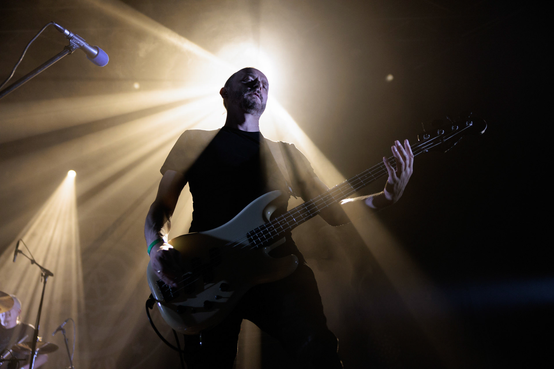 16.11.2021 Dezerter - 40 lecie,koncert Warszawa Palladium. N/z Robert Robal Matera gitara, N/z Krzysiek Grabowski perkusja,N/zJacek Chrzanowski bass, Dezerter, SS20, Punk, Punkrock, hardcore, rock.fot. Andrzej Wasilkiewicz/REPORTER