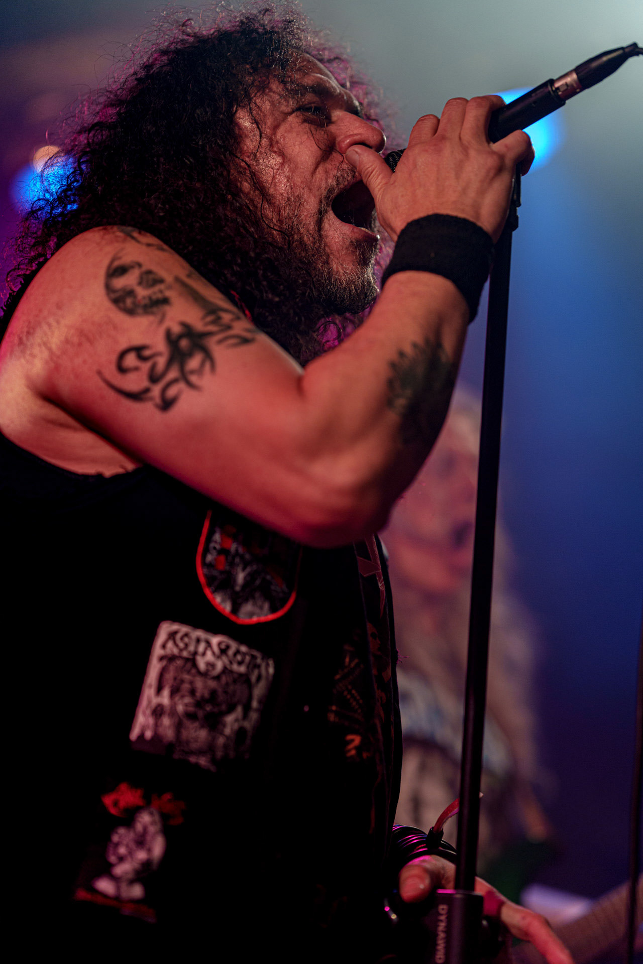 17.03.2023 - MASACRE (death metal, Kolumbia) - Warszawa - VooDoo klub.Left Hand Sounds. fot. Andrzej Wasilkiewicz/kaziq.com