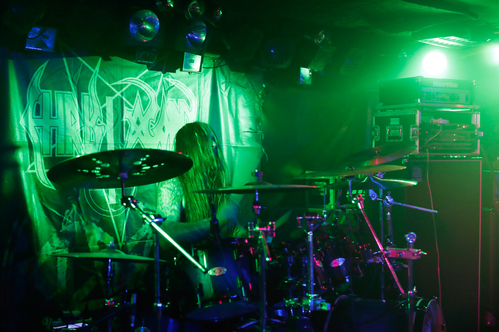 Christ Agony Legacy tour 2017 Warszawa  VooDoo klub 
Dariusz Młody Płaszewski