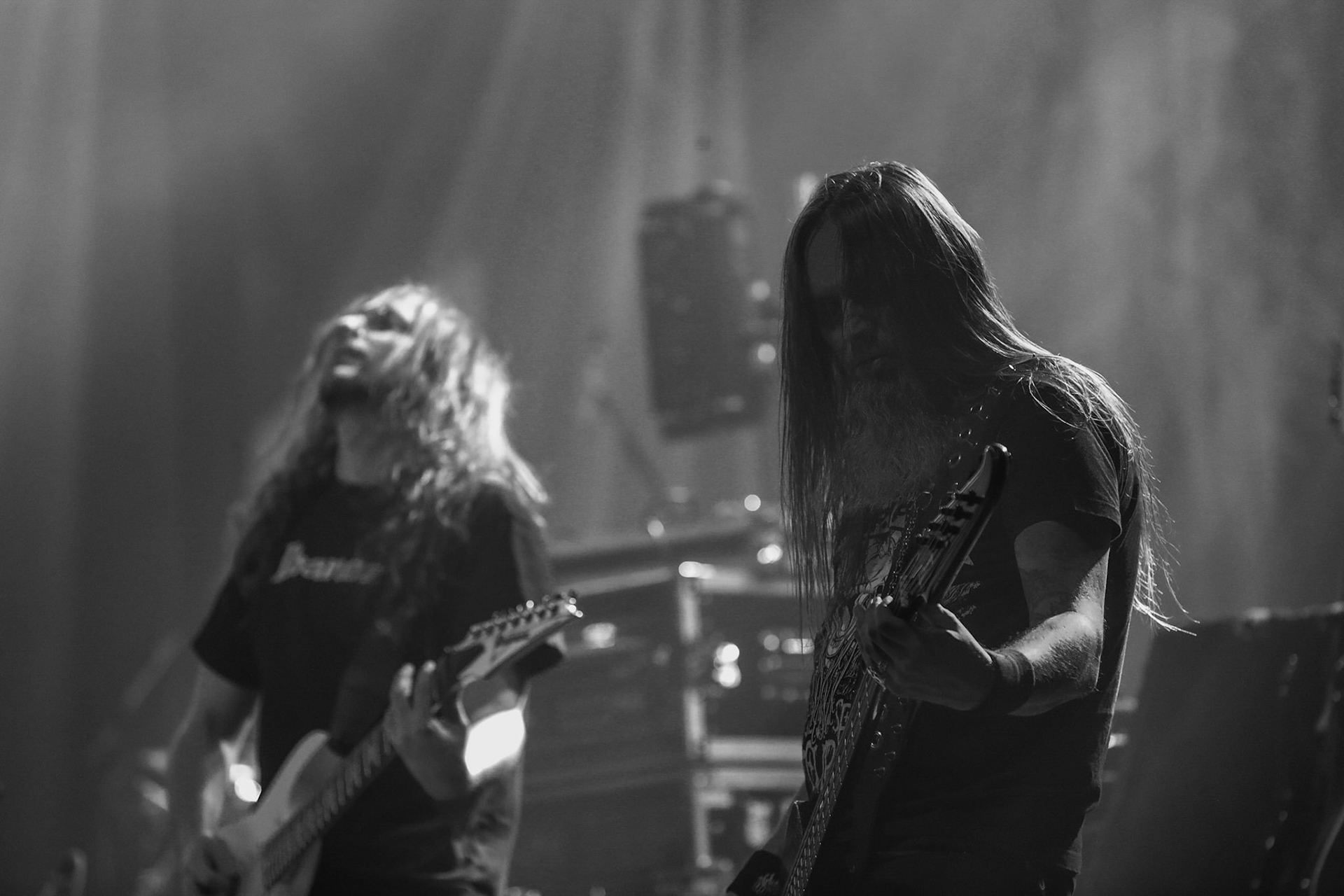30.11.2018 Knock Out Tour 2018 - Warszawa Progresja -VIRGIN SNATCH  thrash metal, death metal,
Łukasz "Zielony" Zieliński wokal,
Grzegorz "Grysik" Bryła  gitara, 
Paweł Pasek  gitara, 
Piotr "Anioł" Wącisz  gitara basowa, 
Jacek Nowak perkusja,  fot. Andrzej Wasilkiewicz/Reporter