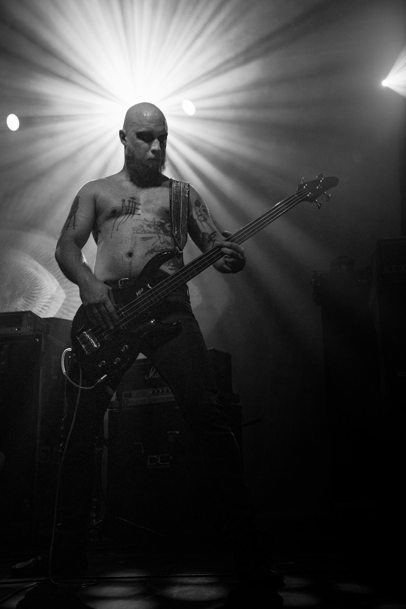 15.12.2019 koncert polskiego zespołu pieśni i końca Furia, Merry Christless 2019, Warszawa Klub Progresja,
zespół Nihila, kolektyw Let The World Burn, black metal, eksperymentalny metal, nekrofolk,
n/z Michał "Nihil" Kuźniak – wokal, sample, gitara, 
n/z Kamil "Sars" Staszałek – gitara basowa, 
n/z Grzegorz "Namtar" Kantor – perkusja, 
n/z Artur Rumiński – gitara elektryczna, 
New Aeon Musick, Knock Out Productions
fot. Andrzej Wasilkiewicz/REPORTER