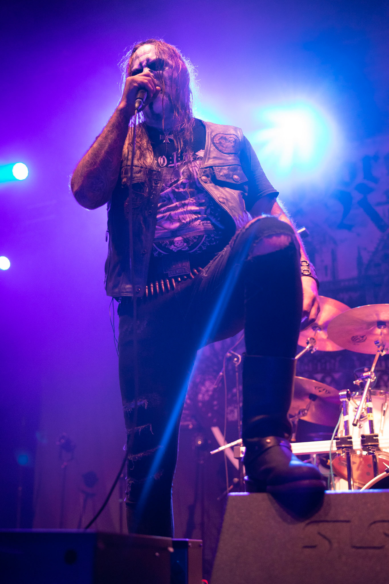 WHOREDOM RIFE - Norwegia - black metal,
koncert w Warszawskiej Progresji w ramach trasy Ecclesia Diabolica Baltica.
fot. Andrzej Wasilkiewicz/Reporter