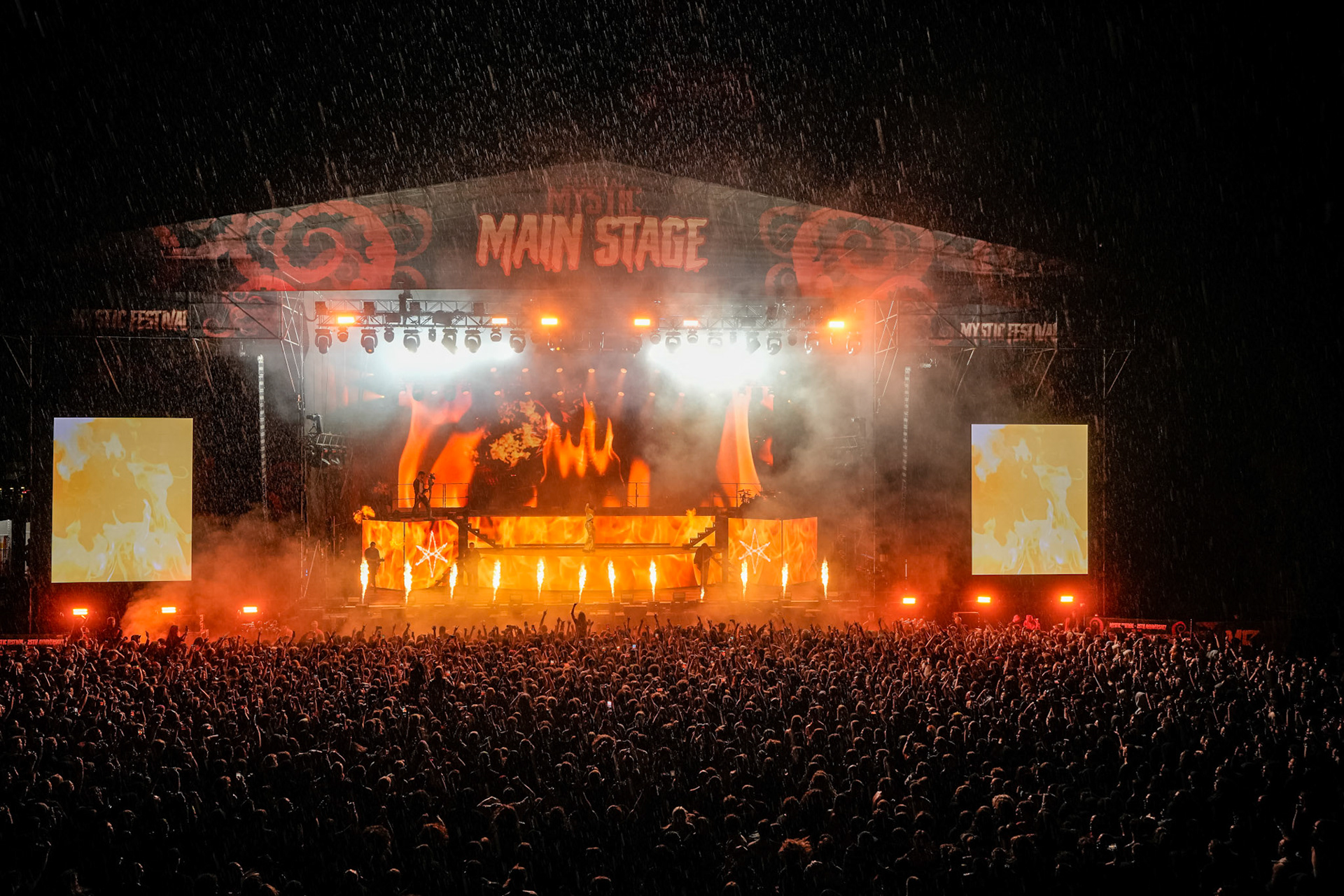 8.06.2024 BRING ME THE HORIZON - Mystic Festival 2024 Gdansk. Dzień trzeci. fot. Andrzej Wasilkiewicz/Reporter