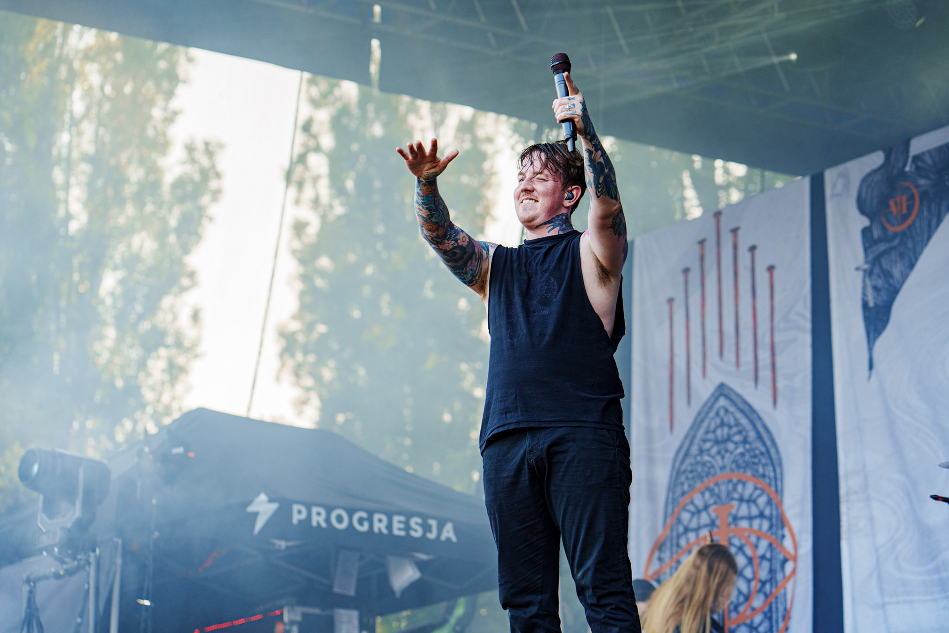 6.07.2023 - BLEED FROM WITHIN  melodic death, groove, metalcore - Warszawa Letnia Scena Progresji.