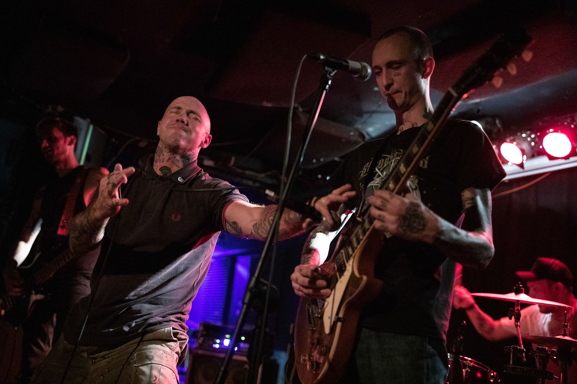 MISTER X Grodno,Białoruś - punk/oi/streetpunk
okręt flagowy białoruskiego street punka
wokalista Igor Bancer działacz Związku Polaków na Białorusi
koncert Warszawa, Pogłos, WiniaryBookings fot. Andrzej Wasilkiewicz/Reporter