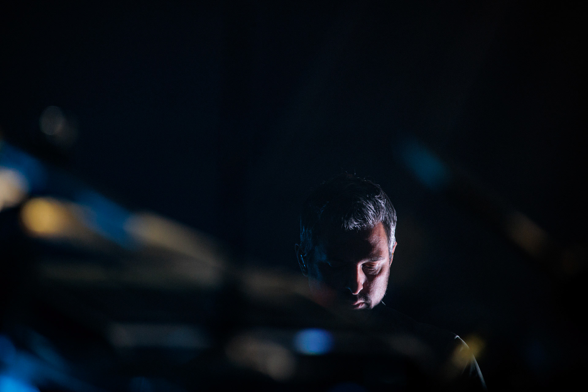 26.04.2022 Portico Quartet Jazz, ambient, electronic, hang. Warszawska Progresja.Portico Quartet to instrumentalny zespol z Londynu w Wielkiej Brytanii. n/z Duncan Bellamy - drums and electronics,n/z Milo Fitzpatrick - electric and double-bass,n/z Jack Wyllie - saxophones and keyboards,n/z Keir Vine -keyboards,Produkcja Winiary Bookings fot. Andrzej Wasilkiewicz/Reporter