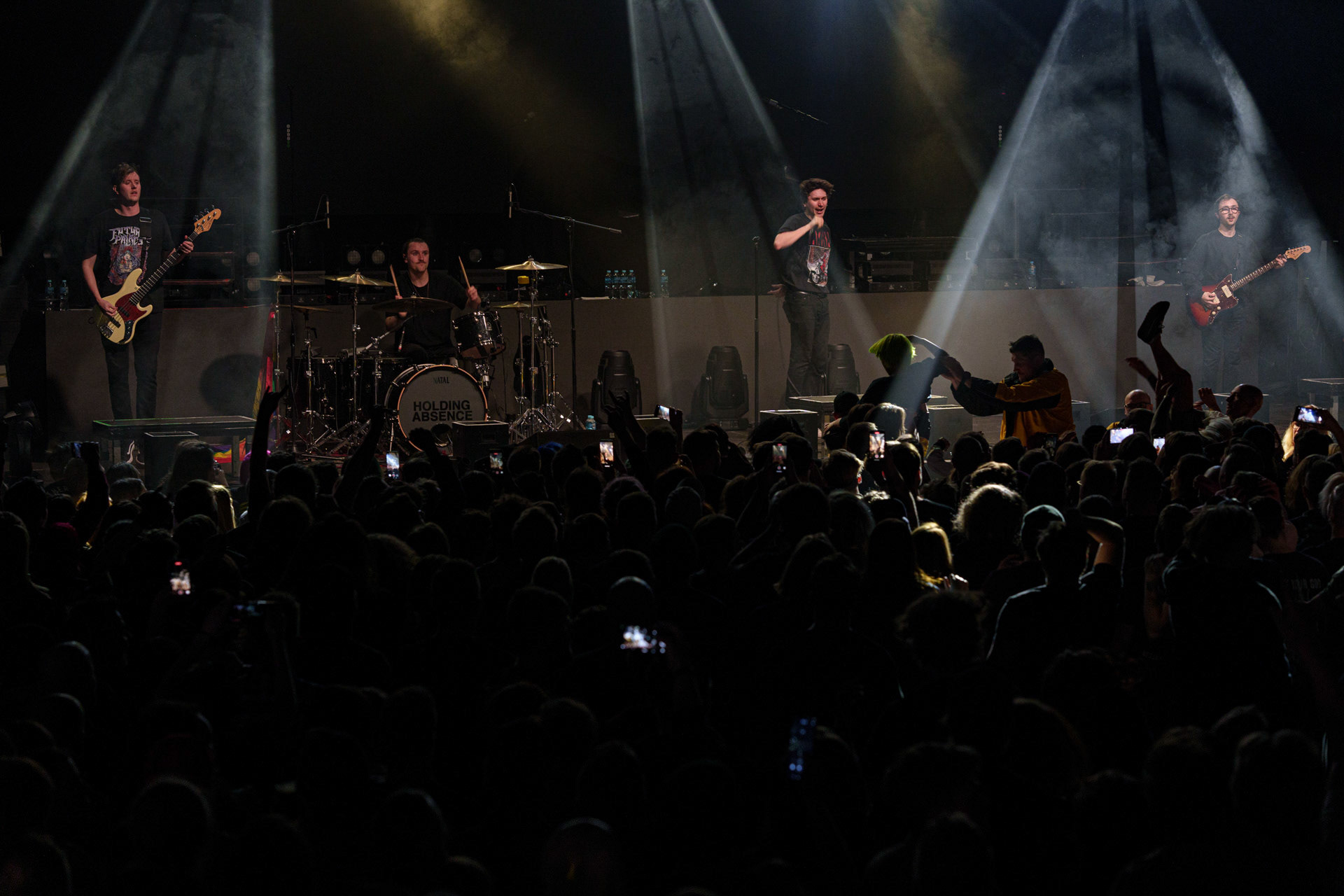 18.03.2023 - HOLDING ABSENCE - post-rock, alternative rock, w warszawskiej Progresji.Knock Out Productions. Fot. Andrzej Wasilkiewicz/Reporter