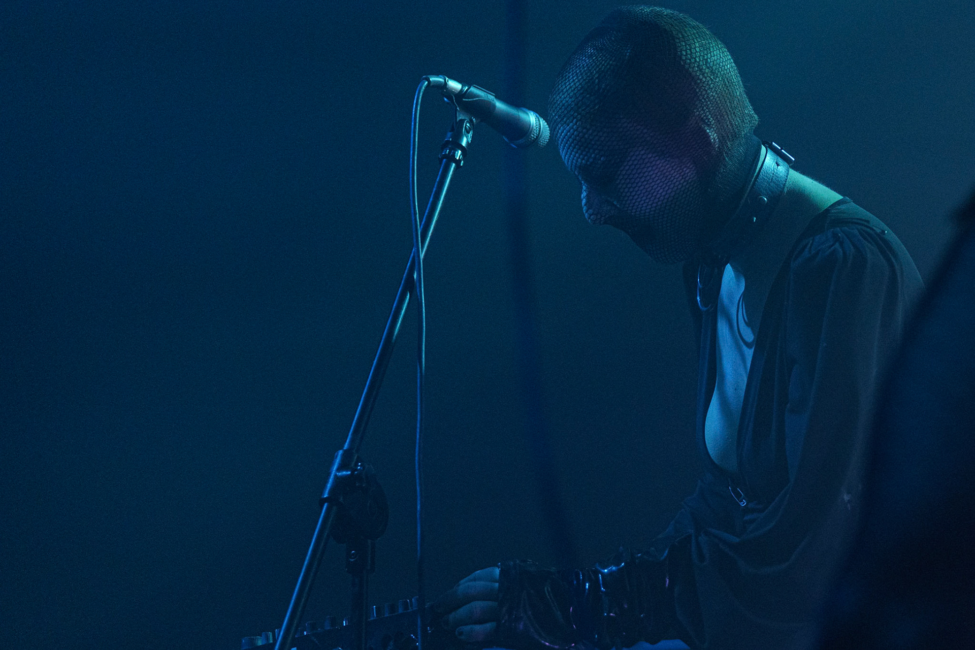 22.10.2021 Chris Corner - jako IAMX, klub Progresja, Warszawa. fot. Andrzej Wasilkiewicz/Reporter