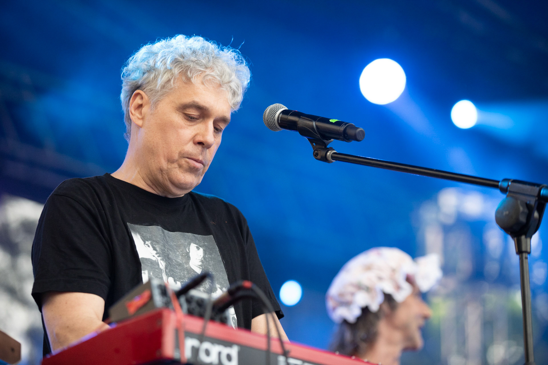 Elektryczne Gitary - koncert Zacieralia w warszawskiej Progresji.Gramy Do Woli - Warszawa, Progresja.n/z Piotr Łojek – instrumenty klawiszowe, gitary,Fot. Andrzej Wasilkiewicz/Reporter