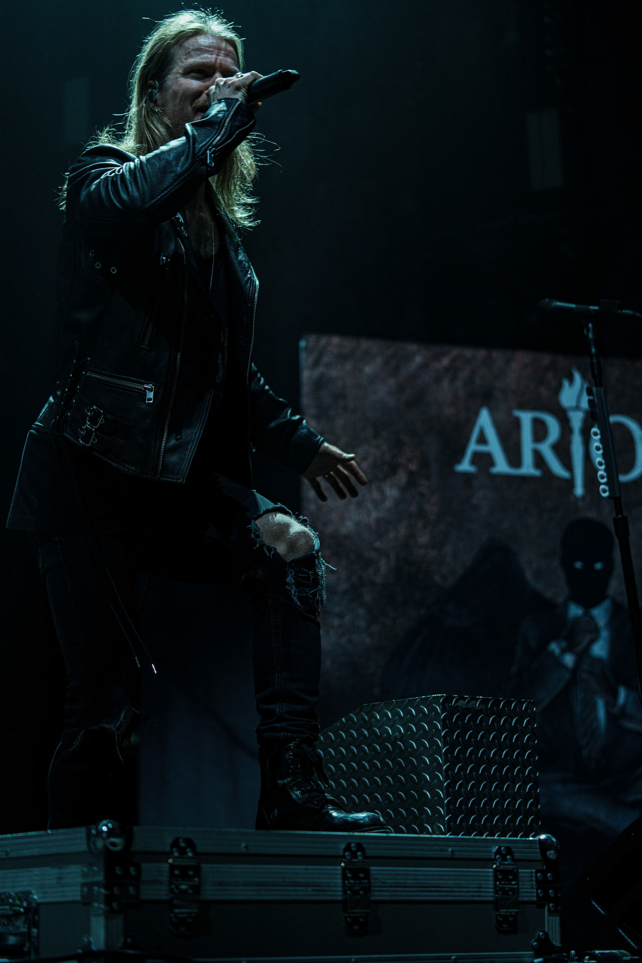 29.01.2023 - Arion  - warszawski koncert finskich metali przed Dream Theater, hala COS Torwar. Produkcja Winiary Bookings. Fot. Andrzej Wasilkiewicz/Reporter