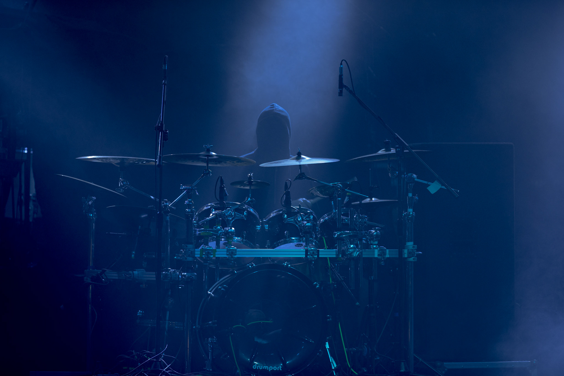 15.12.2017r. Mgła koncert Merry Christless - Warszawa Progresja, Mikołaj M. Żentara - gitara, gitara basowa wokal,
Maciej Darkside Kowalski perkusja,
   fot. Andrzej Wasilkiewicz/Reporter