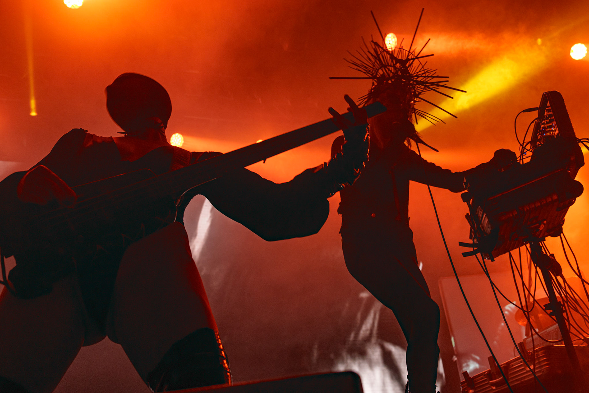 22.10.2021 Chris Corner - jako IAMX, klub Progresja, Warszawa. fot. Andrzej Wasilkiewicz/Reporter