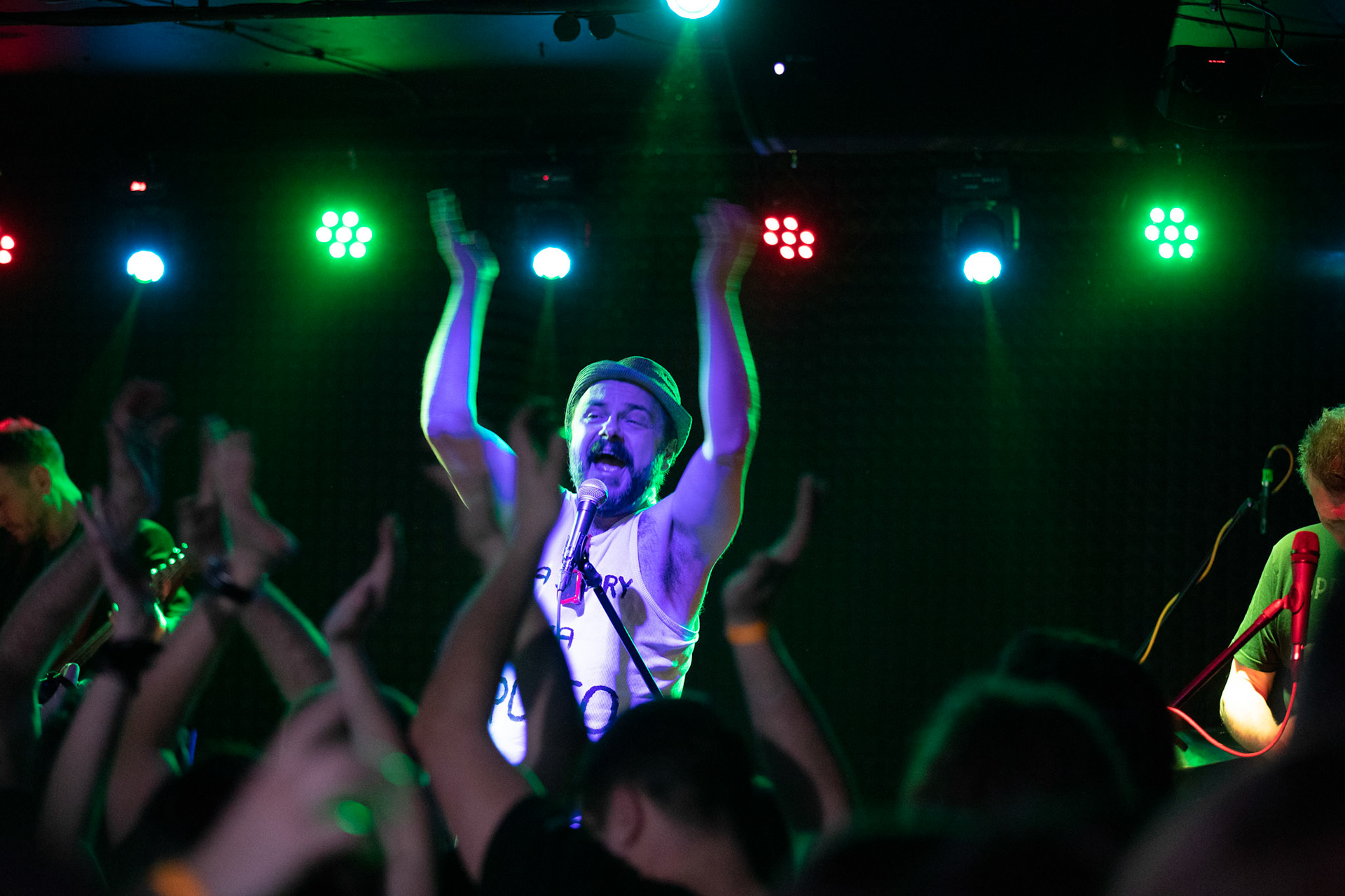 14.02.2020  Dr MISIO koncert w warszawskim Remoncie w ramach trasy Punky Reggae live 2020 Wokal: N/Z Arek Jakubik
fot. Andrzej Wasilkiewicz/REPORTER