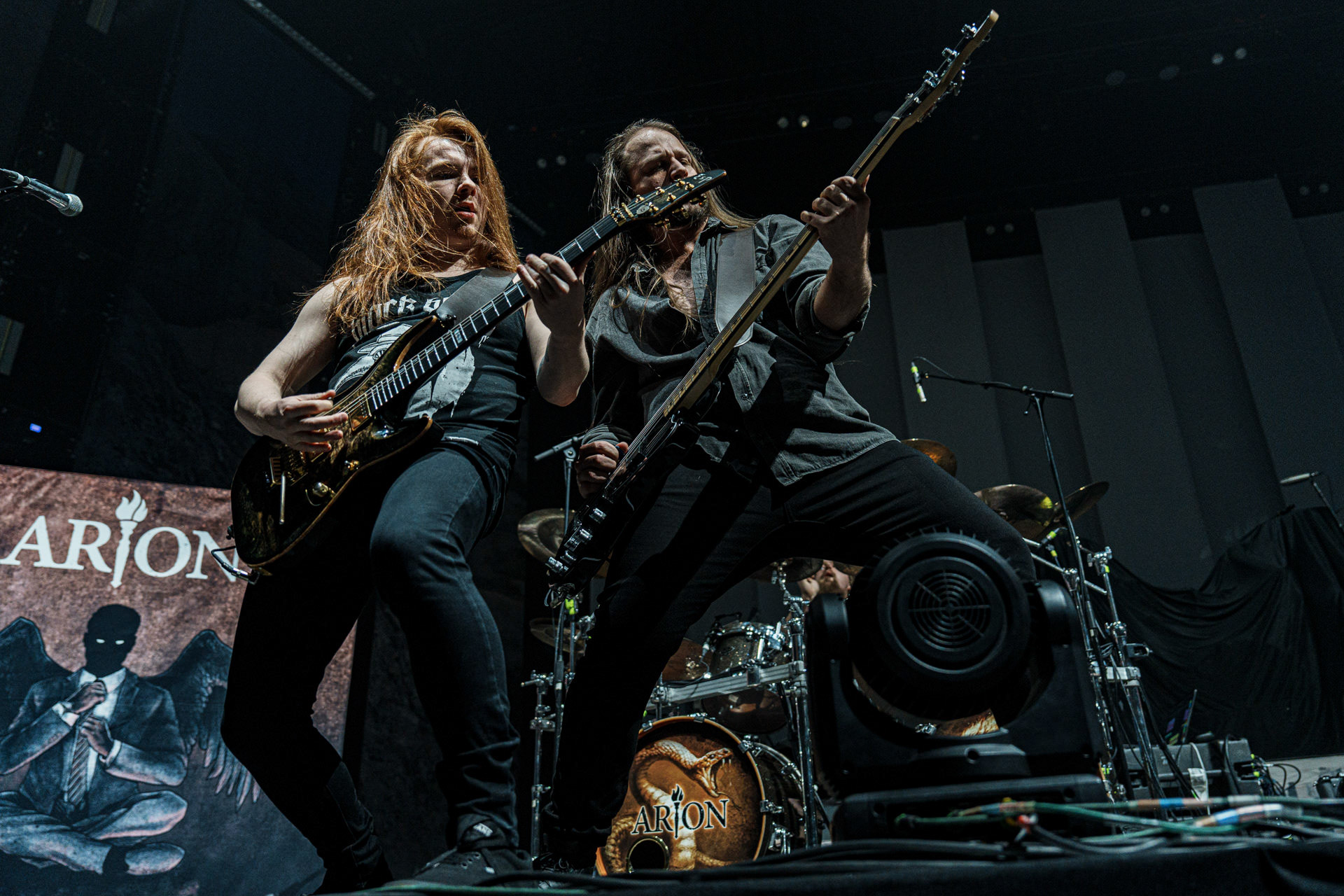 29.01.2023 - Arion  - warszawski koncert finskich metali przed Dream Theater, hala COS Torwar. Produkcja Winiary Bookings. Fot. Andrzej Wasilkiewicz/Reporter