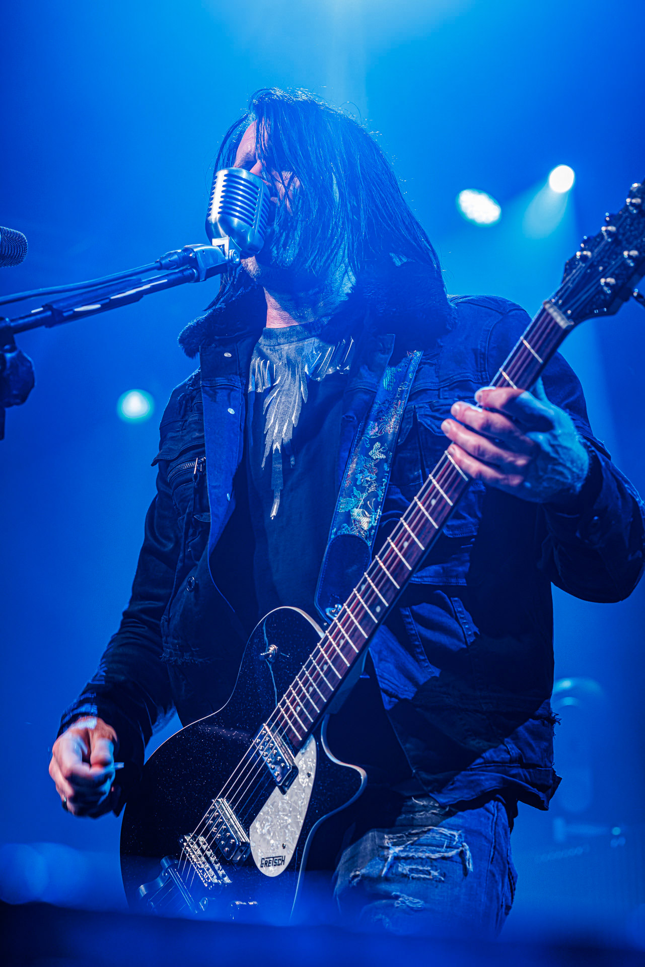 7.10.2022 Warszawski koncert Three Days Grace w klubie Progresja.Kanadyjczycy promuja nowy album EXPLOSIONS.n/z Barry Stock – gitara, n/z Brad Walst – gitara basowa, n/z Neil Sanderson – perkusja, instrumenty klawiszowe, n/z Matt Walst – wokal,Produkcja Knock Out Productions, Fot. Andrzej Wasilkiewicz/Reporter