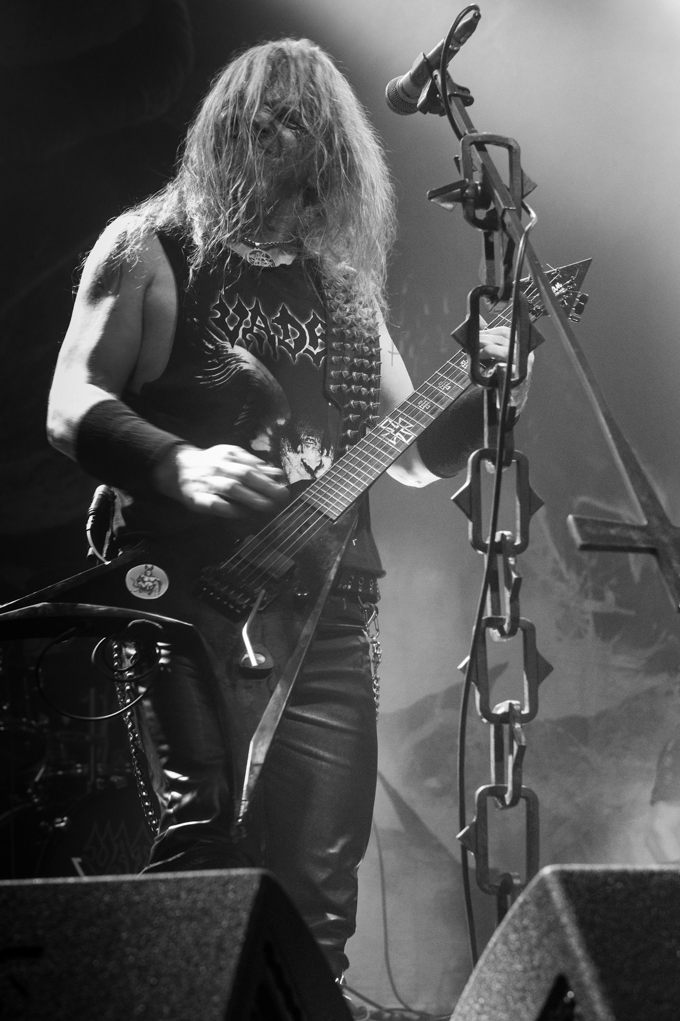 Legendy Metalu Vader - Death Metal - koncert Legendy Metalu w warszawskiej Progresji, 
Peter: Guitar + Vocals
Pajak: Guitar
Hal: Bass
James: Drums
fot. Andrzej kaziq Wasilkiewicz/Reporter