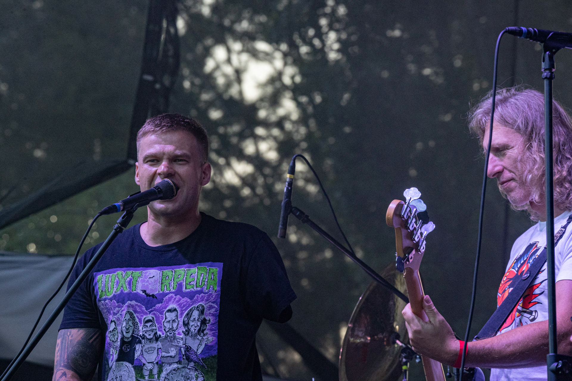 Koncert Luxtorpeda 10 urodziny. Warszawa Progresja.Gramy do Woli.n/z.Robert „Litza” Friedrich – gitara, wokal,n/z.Przemysław „Hans” Frencel – wokal, rapn/z.Robert „Drężmak” Drężek – gitaran/z.Krzysztof „Kmieta” Kmiecik – gitara basowan/z.Tomasz „Krzyżyk” Krzyżaniak – perkusjaFot. Andrzej kaziq Wasilkiewicz/Reporter