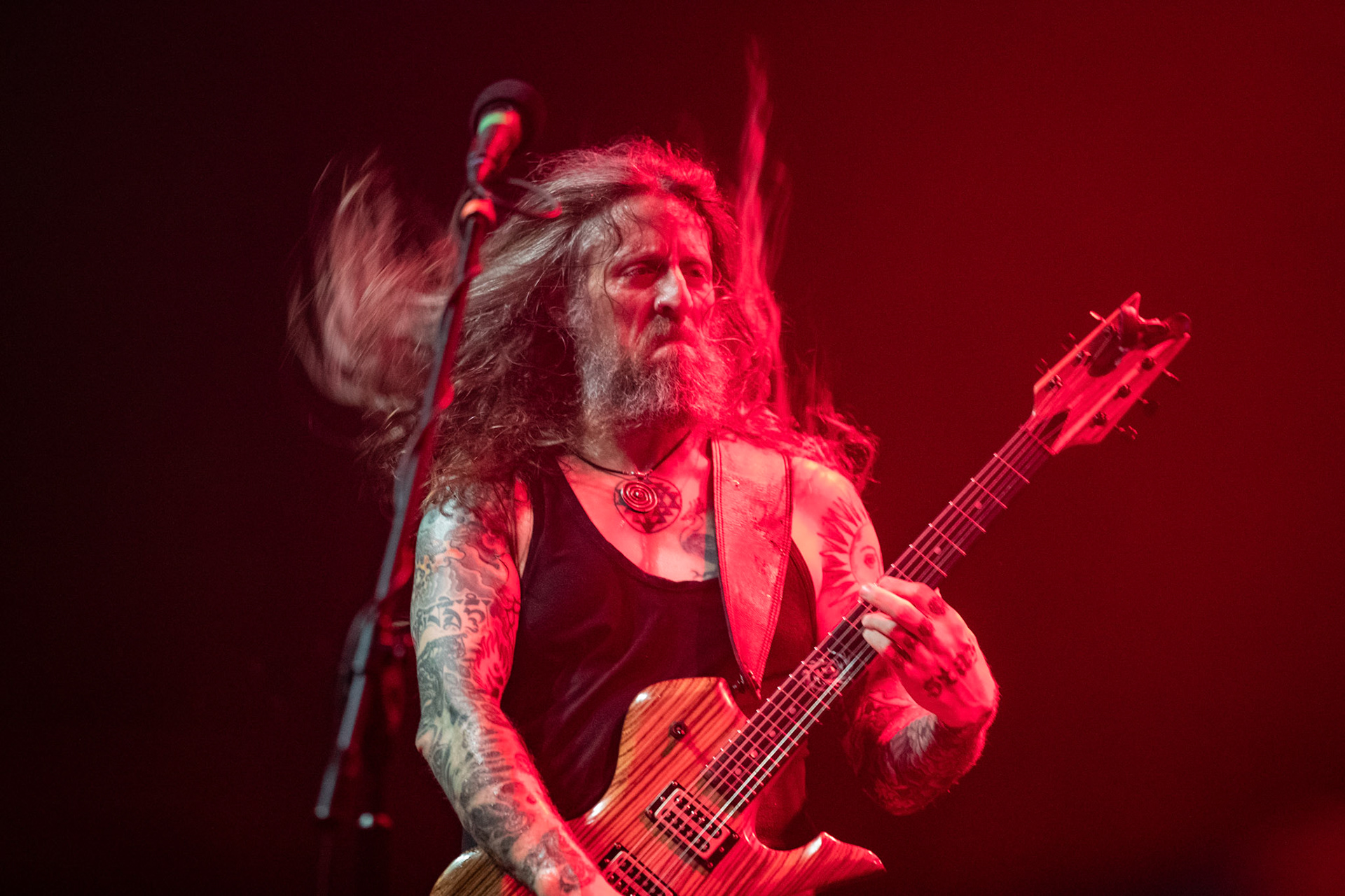 YOB - USA Eugene - Doom metal stoner metal post-metal
Mike Scheidt - wokal gitara,
Travis Foster - perkusja,
Aaron Rieseberg - bass, Produkcja Knock Out Productions, fot. Andrzej kaziq Wasilkiewicz/Reporter