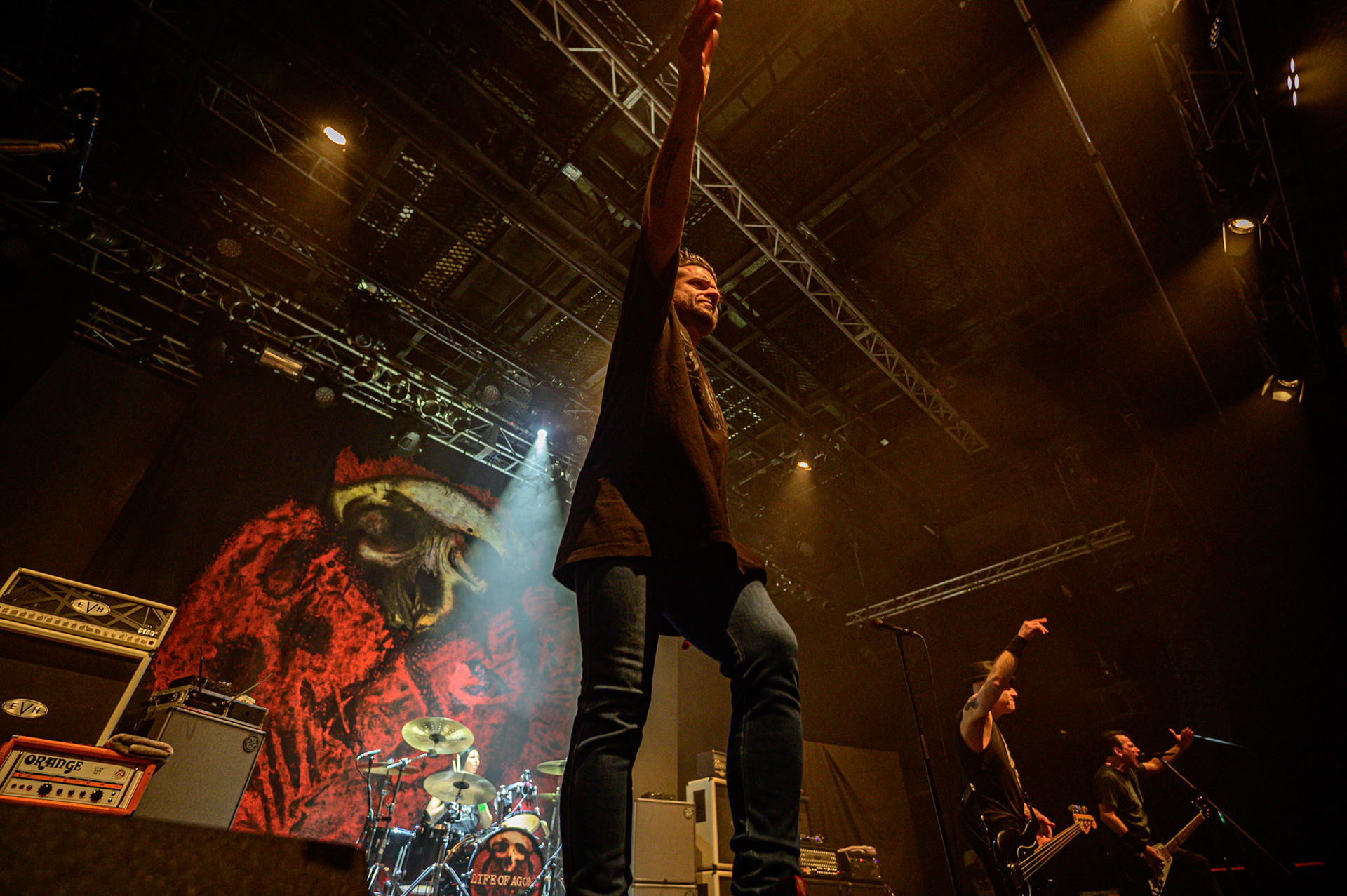 18.03.2025 LIFE OF AGONY (USA) alternative metal/post grunge - Klub Progresja Warszawa, Knock Out Productions. Fot. Andrzej Wasilkiewicz/Reporter