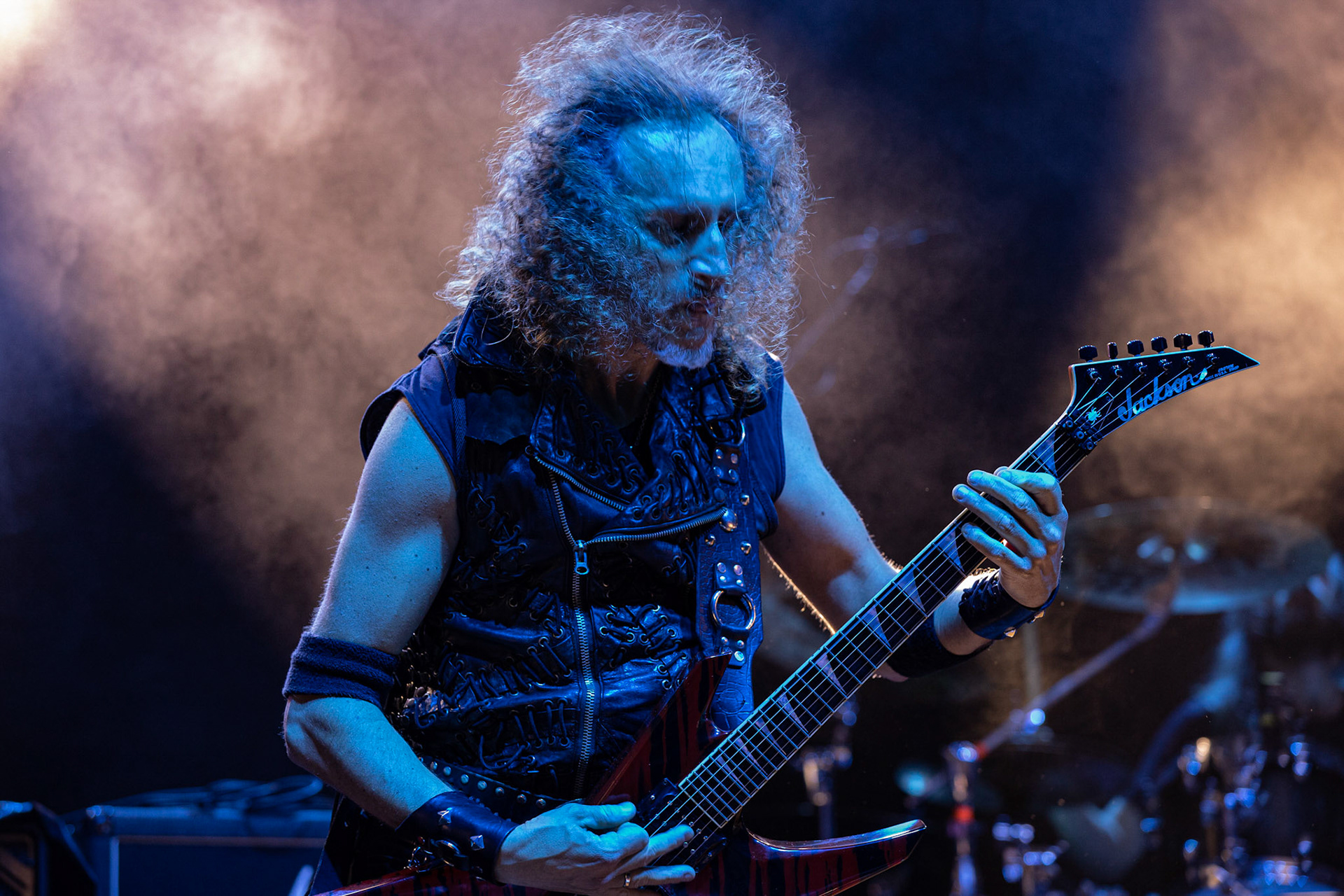 Vader - Death Metal - koncert w ramach Blitzkrieg MMXX warszawskia Progresja, Peter: Guitar + VocalsPajak: GuitarHal: BassJames: Drumsfot. Andrzej kaziq Wasilkiewicz/Reporter