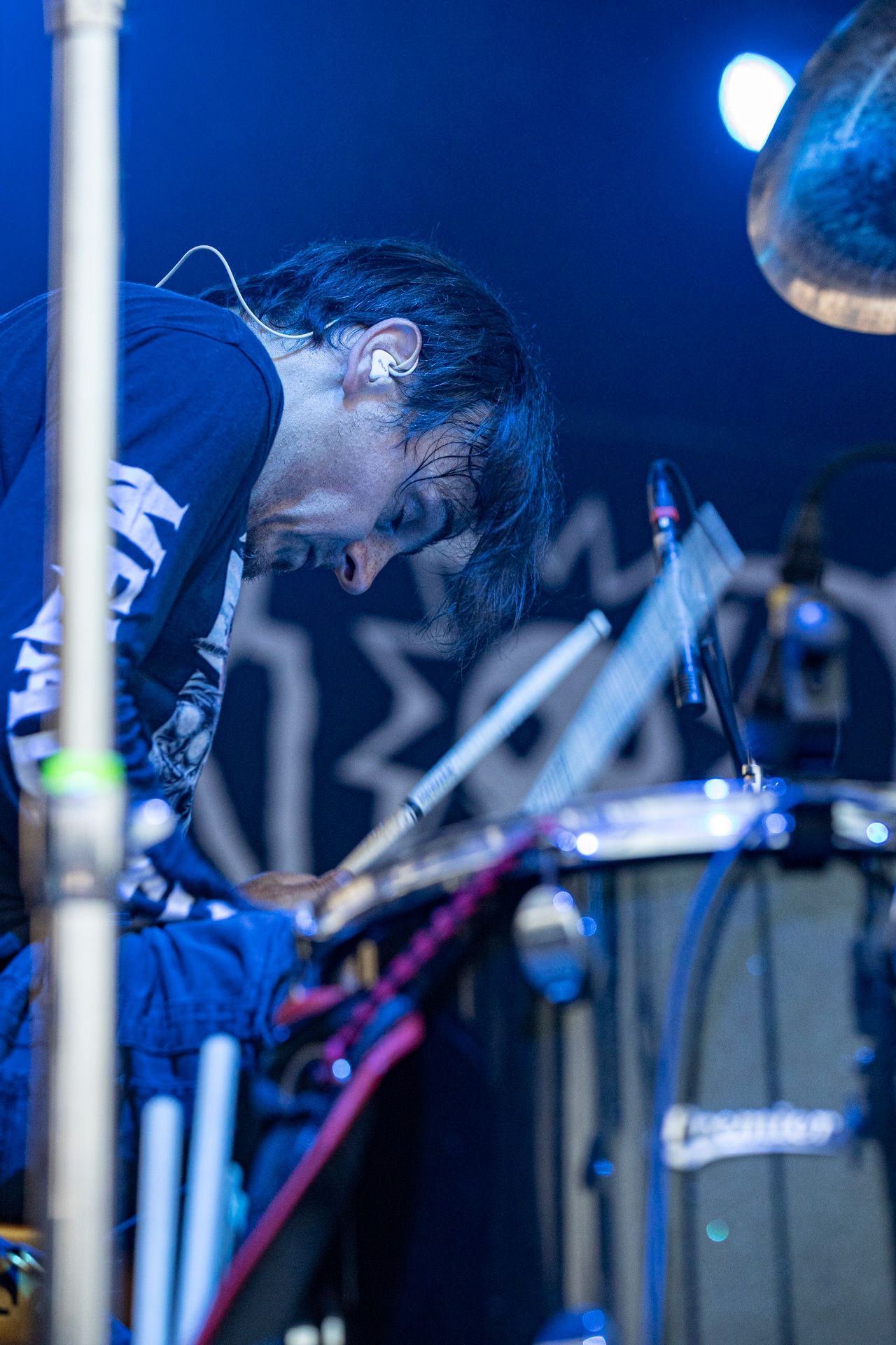 Koncert Luxtorpeda 10 urodziny. Warszawa Progresja.Gramy do Woli.n/z.Tomasz „Krzyżyk” Krzyżaniak – perkusjaFot. Andrzej kaziq Wasilkiewicz/Reporter