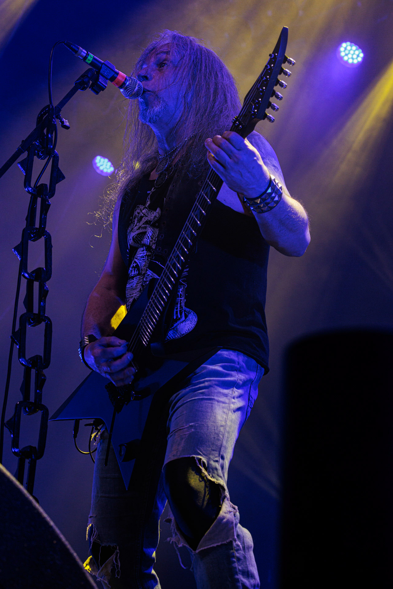 18.02.2022 - Vader - trasa Przebudzenie Tyranow koncert w warszawskiej Progresji.Peter: Guitar + VocalsSpider: GuitarHal: BassKruszyna: DrumsLeft Hand Sounds, Knock Out Productions, Massive Music,fot. Andrzej Wasilkiewicz/Reporter