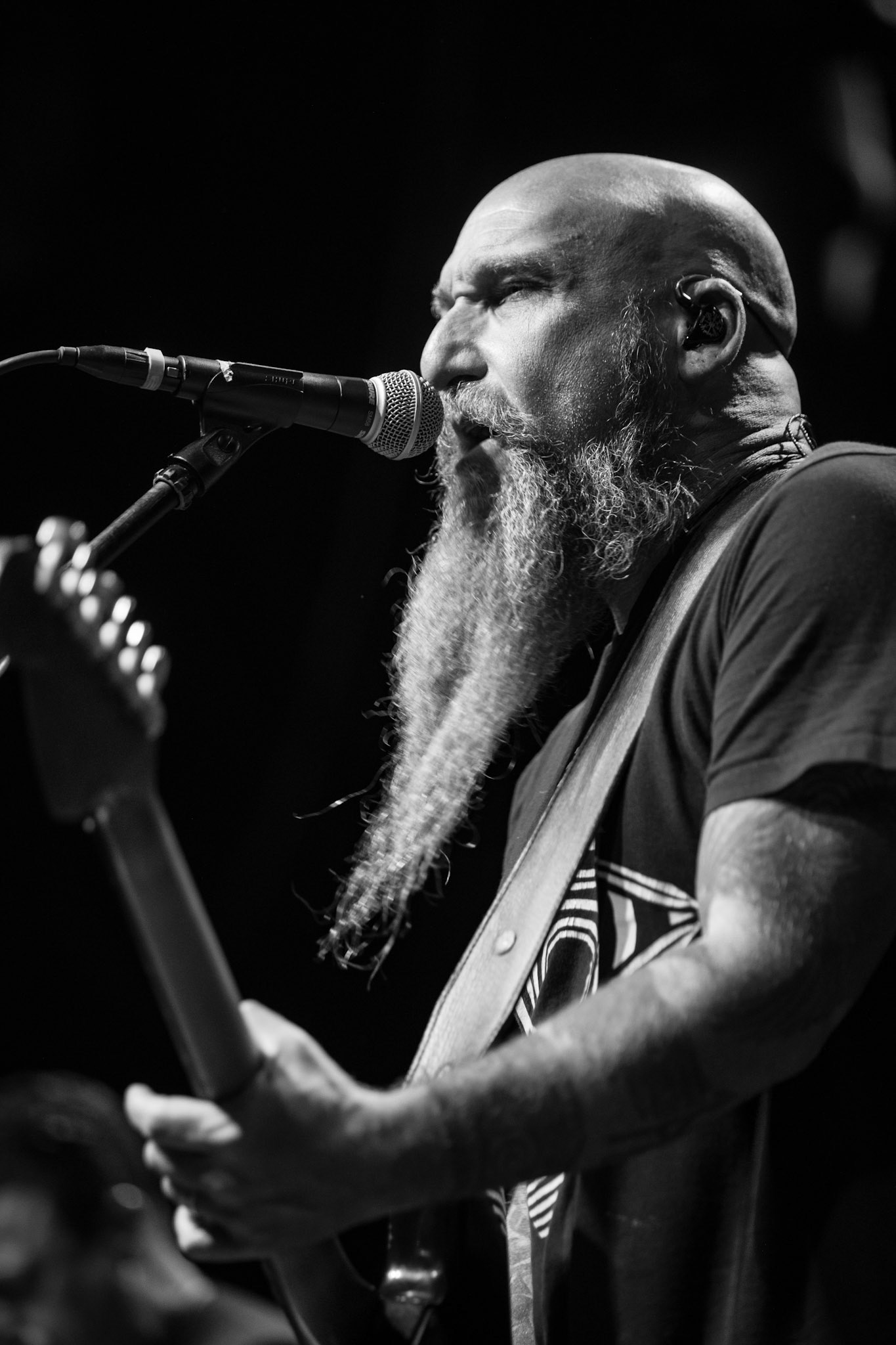 Neurosis - USA Oakland - pionierzy post metalu w warszawskiej Progresji, formacja kalifornijczyków napędzana przez Scott Kelly i Steve von Till wyszła od sluge metal, industrial, doom metal, hardcore punk, grunge, southern rock, po noise rock. Produkcja Knock Out Productions, fot. Andrzej kaziq Wasilkiewicz/Reporter