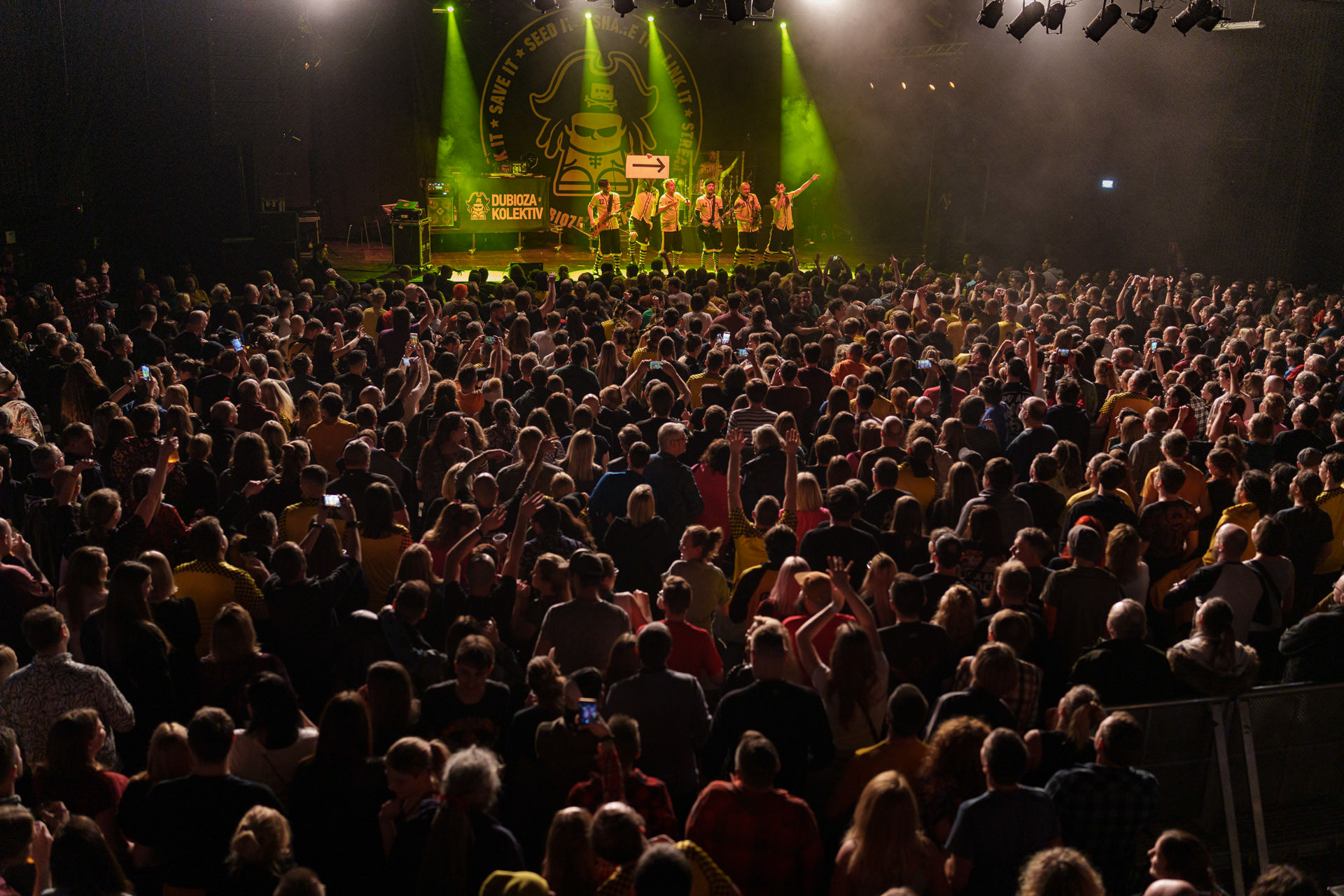 9.02.23 DUBIOZA KOLEKTIV - bosniacka grupa muzyczna, grajaca reggae, dub i rock. - Warszawa Progresja. Winiary Bookings.Fot. Andrzej Wasilkiewicz/Reporter