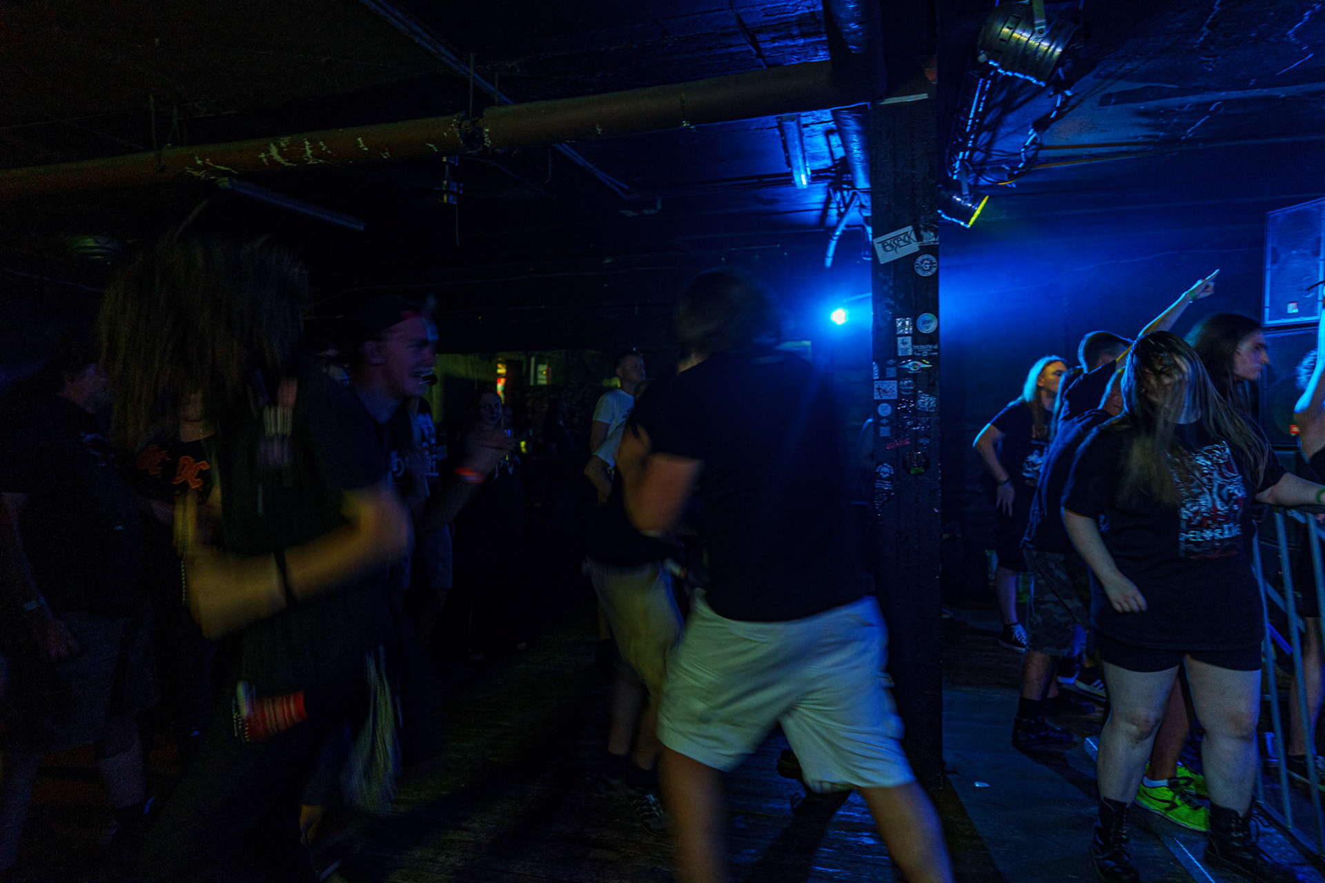15.07.2023 - NERVOCHAOS - Brazil, Death metal, Warszawa, klub Potok. fot. Andrzej Wasilkiewicz/kaziq.com