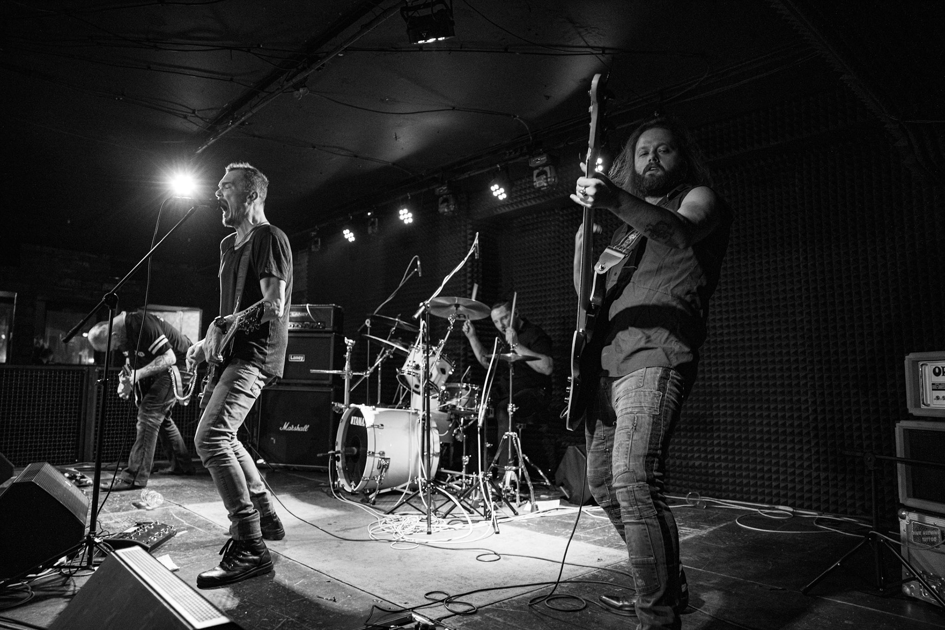 15.02.2020 DANTE - Metalowe Zwierzaki vol.13 - koncert Remont, 
Łukasz „Lucas” Myszkowski (Antigama) - gitara, wokal.
Dariusz „Daray” Brzozowski (Dimmu Borgir, ex Vader) - perkusja.
Tomasz „Yony’ego” Jońca (ex-Obscure Sphinx) - gitara.
Majk Hercberg (Plan, Hedfirst)- bass.
dark hardcore opera, fot. Andrzej Wasilkiewicz/REPORTER