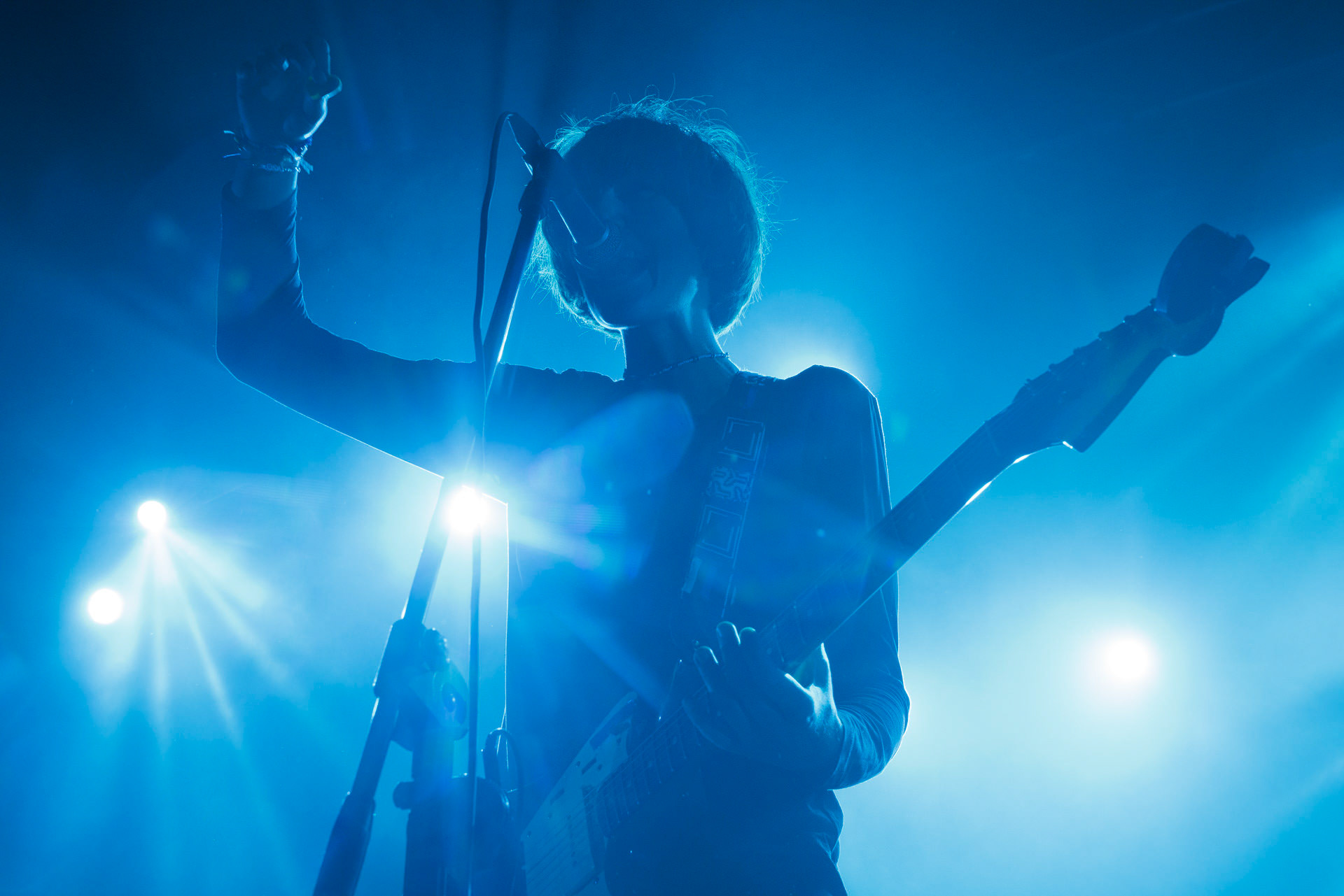 16.11.2021 The Pau koncert Warszawa Palladium. N/z The Pau gitara, Punkrock, hardcore, rock, alternatywa,fot. Andrzej Wasilkiewicz/REPORTER