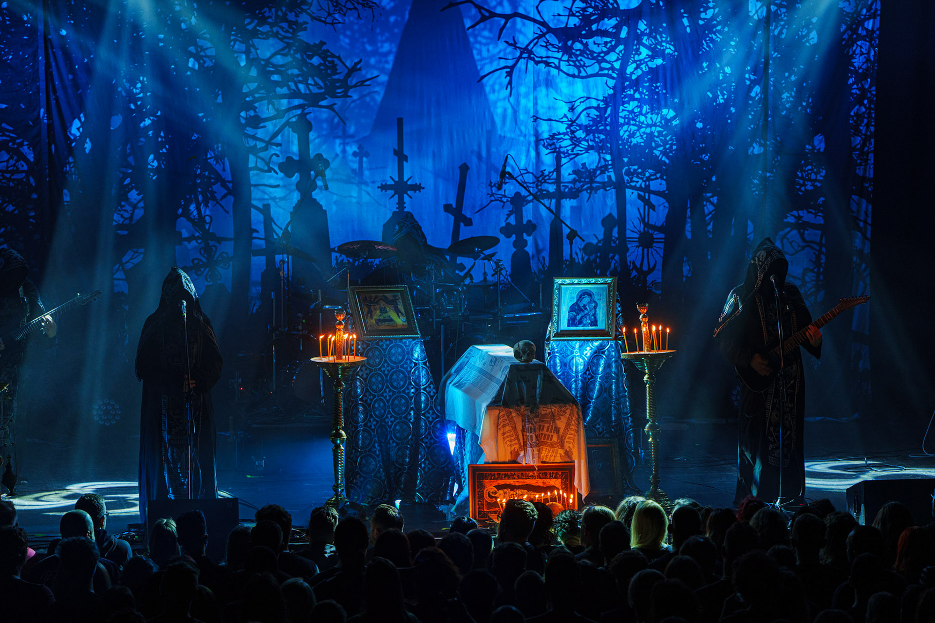 24.06.2023 Batushka black/doom metal. Frozen Sun Fest 2023, Progresja Waszawa.fot. Andrzej Wasilkiewicz/Reporter.