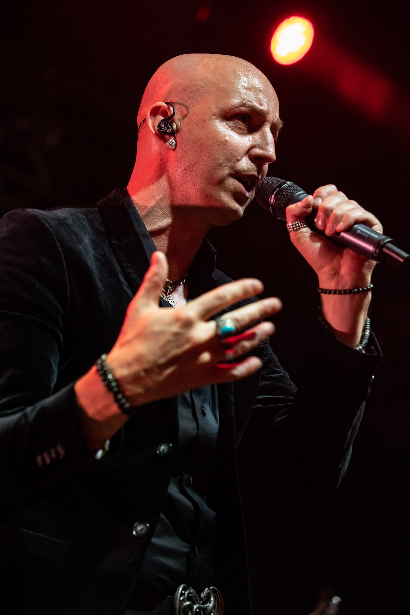 SOEN - Szwecja, rock progresywny, progmetal.  Stefan Stenberg – Bass
Cody Ford – Guitar
Lars Åhlund – Keys, guitar
Joel Ekelöf – Vocals
Martin Lopez – Drums, percussion
Knock Out Productions
Progresja Warszawa. fot. Andrzej Wasilkiewicz/Reporter