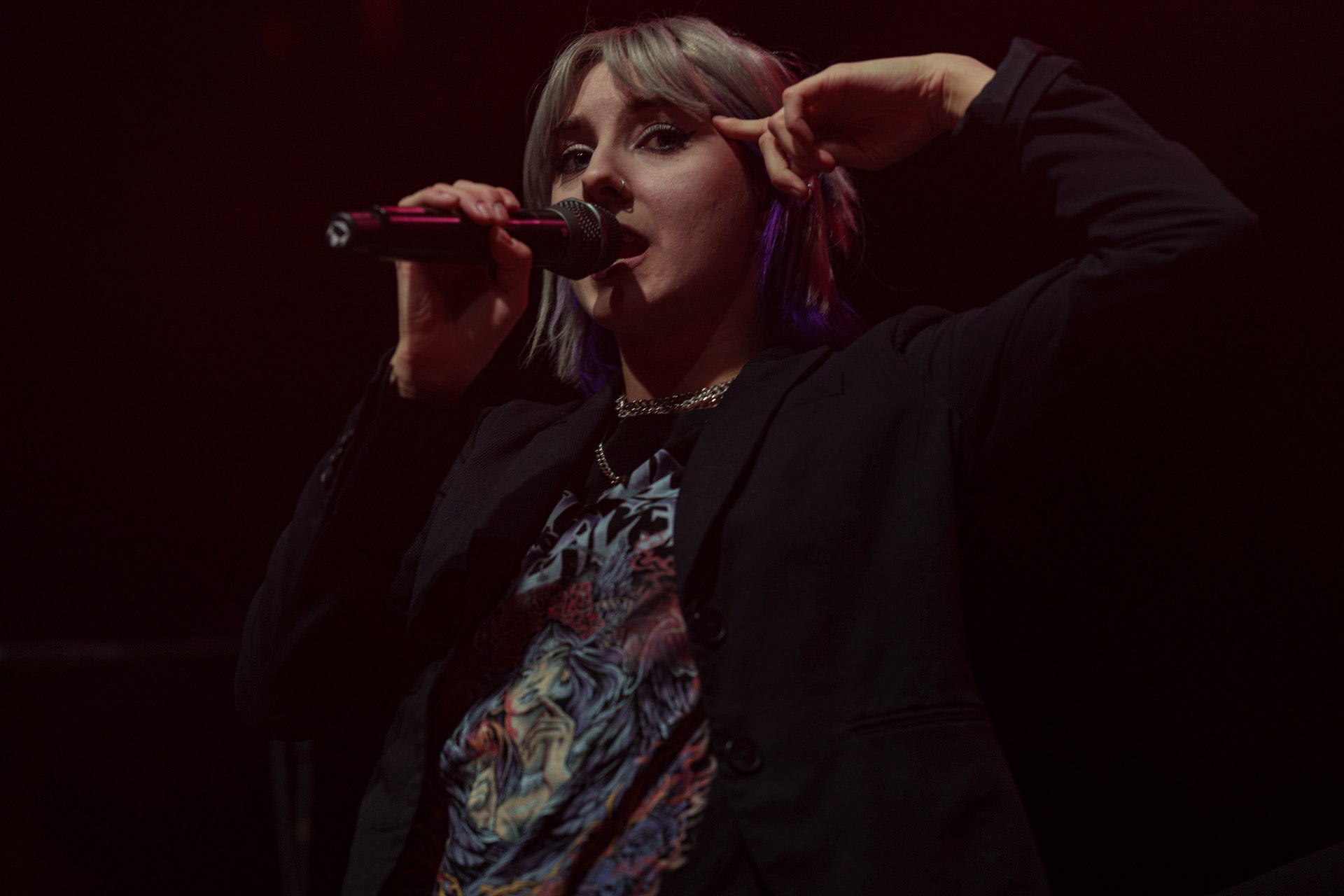 18.03.2023 - FUTURE PALACE - post-hardcore, metalcore, w warszawskiej Progresji.Knock Out Productions. Fot. Andrzej Wasilkiewicz/Reporter