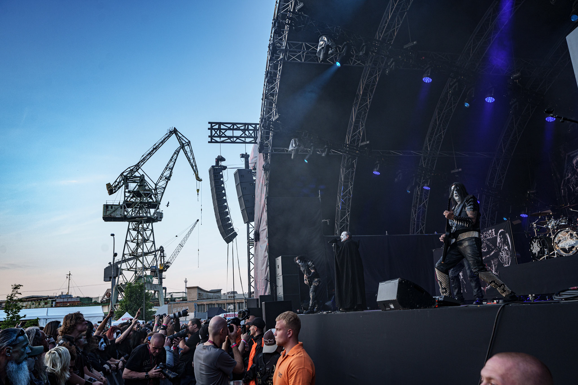 8.06.2024 DARK FUNERAL -  Mystic Festival 2024 Gdansk. Dzień trzeci. fot. Andrzej Wasilkiewicz/Reporter