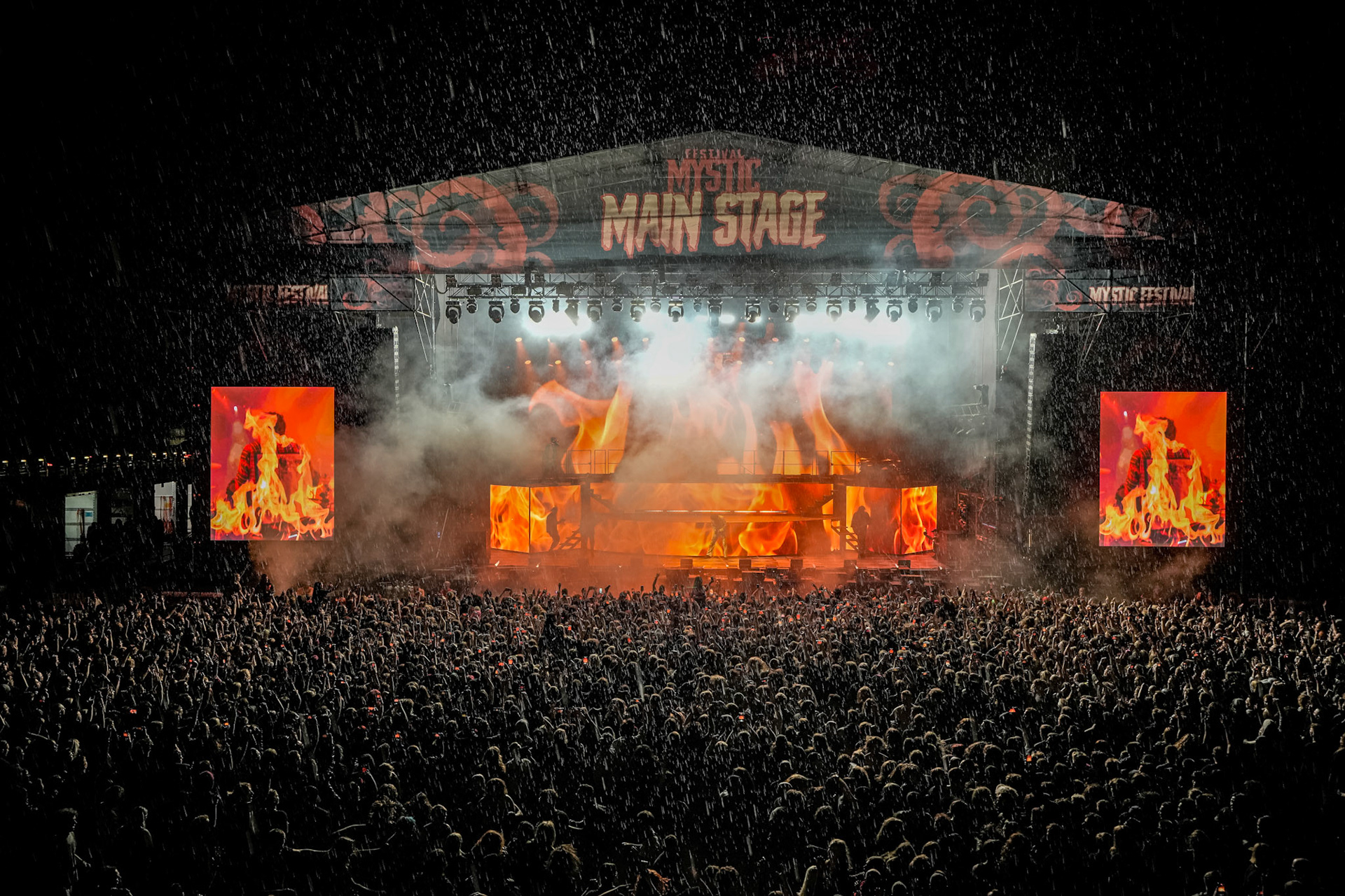 8.06.2024 BRING ME THE HORIZON - Mystic Festival 2024 Gdansk. Dzień trzeci. fot. Andrzej Wasilkiewicz/Reporter