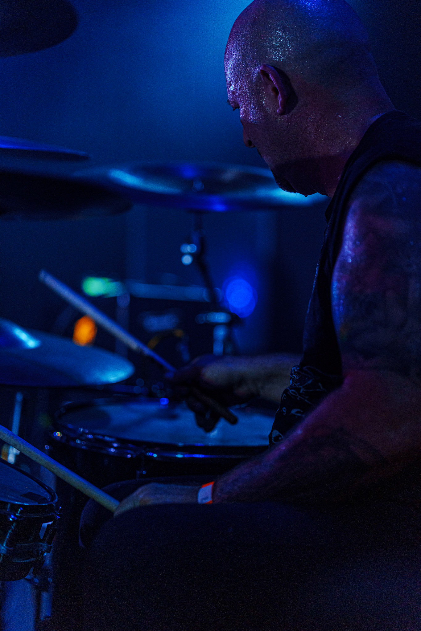 15.07.2023 - NERVOCHAOS - Brazil, Death metal, Warszawa, klub Potok. fot. Andrzej Wasilkiewicz/kaziq.com